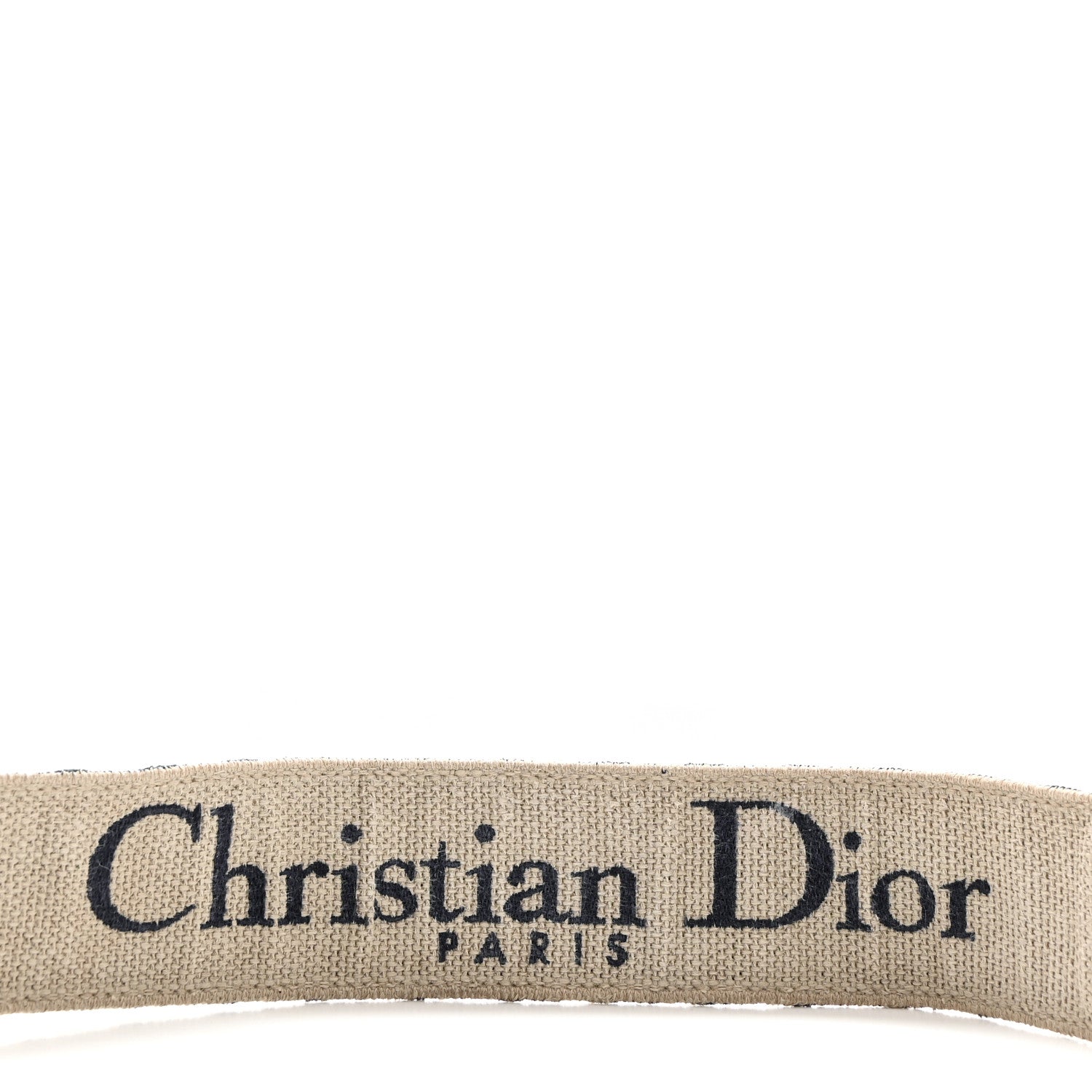 Christian Dior Oblique Shoulder Strap Blue 3 of 5
