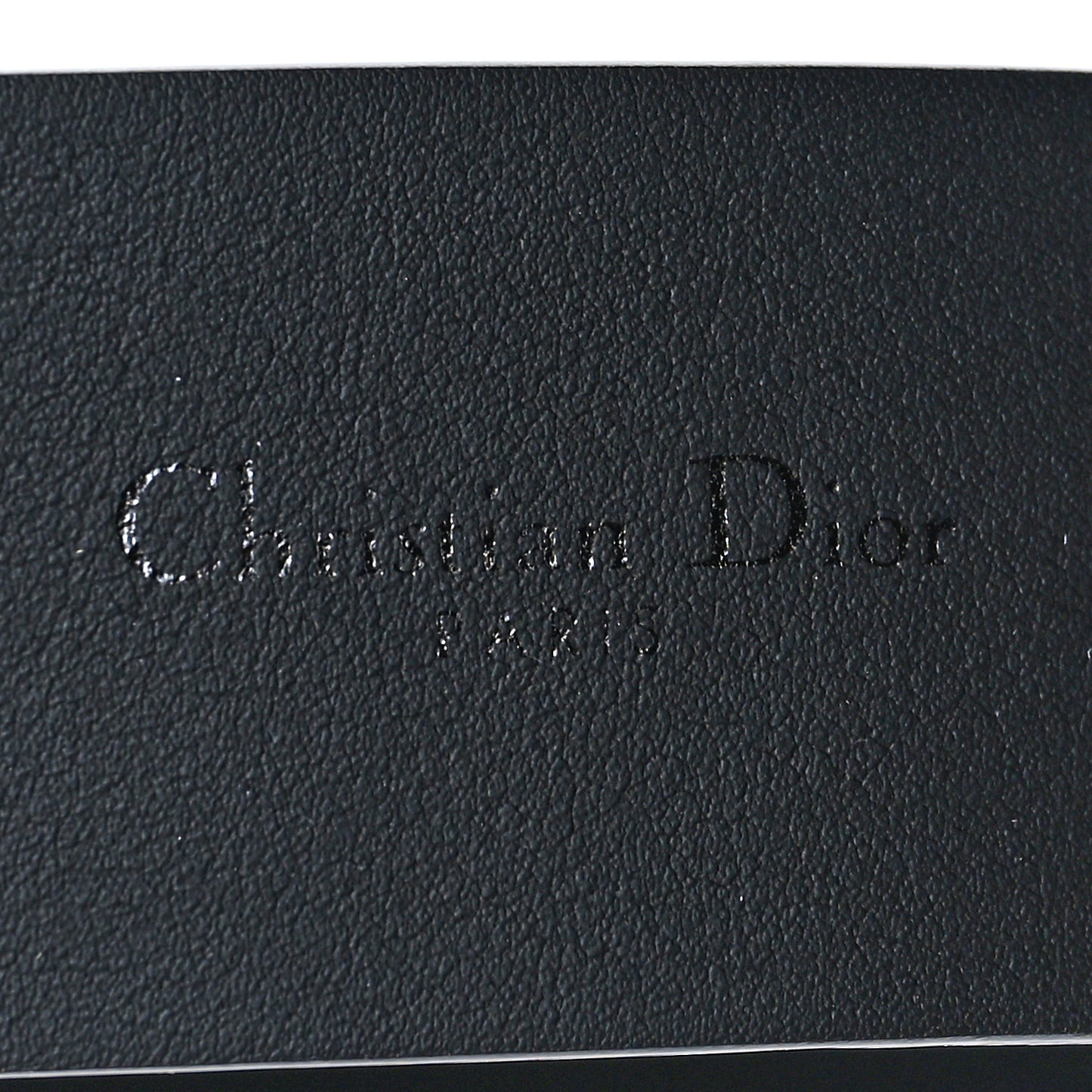 Ultra Matte Calfskin 35mm Montaigne Belt 80 Black