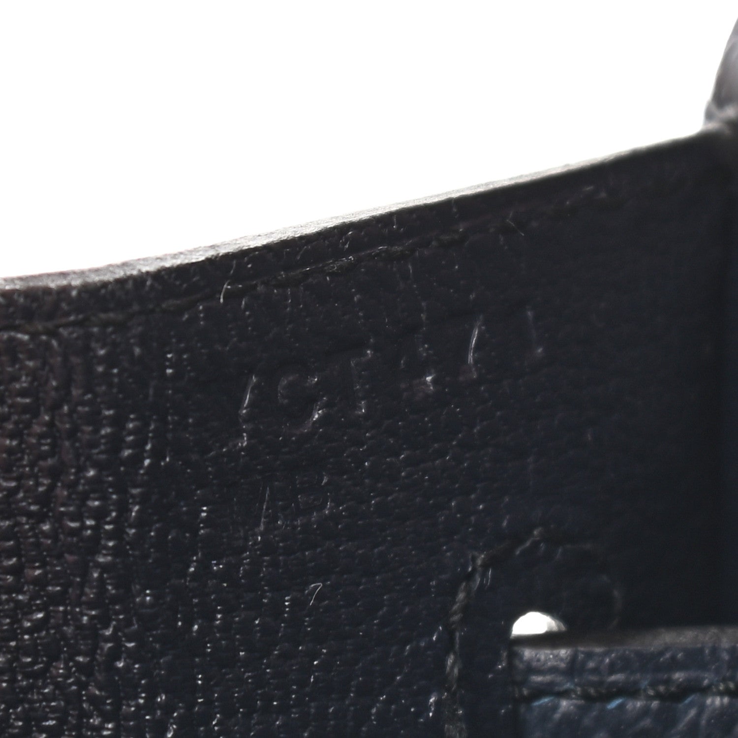 Hermes Epsom Birkin Sellier 25 Bleu Indigo 6 of 9