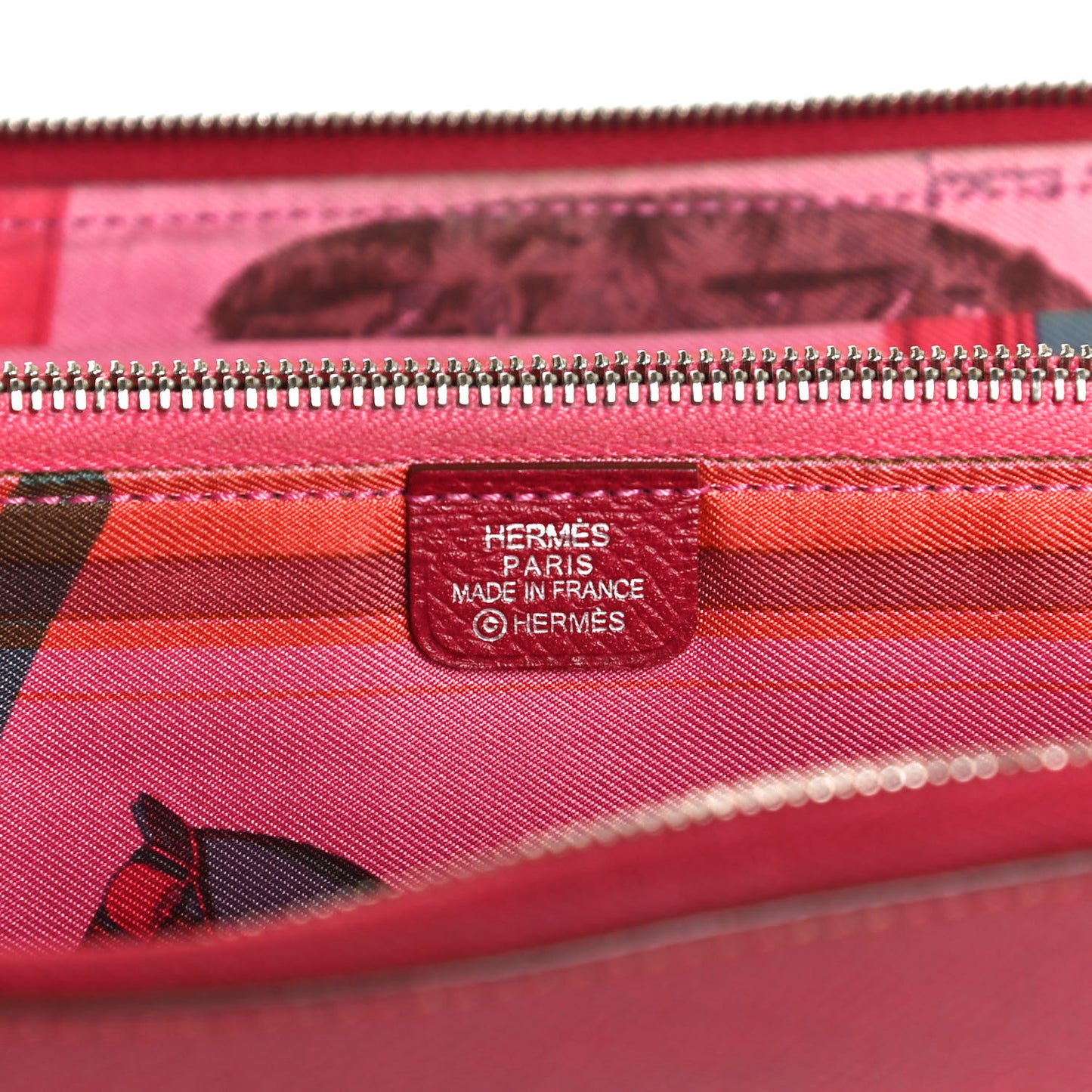 Epsom Silk'In Wallet Bougainvillea