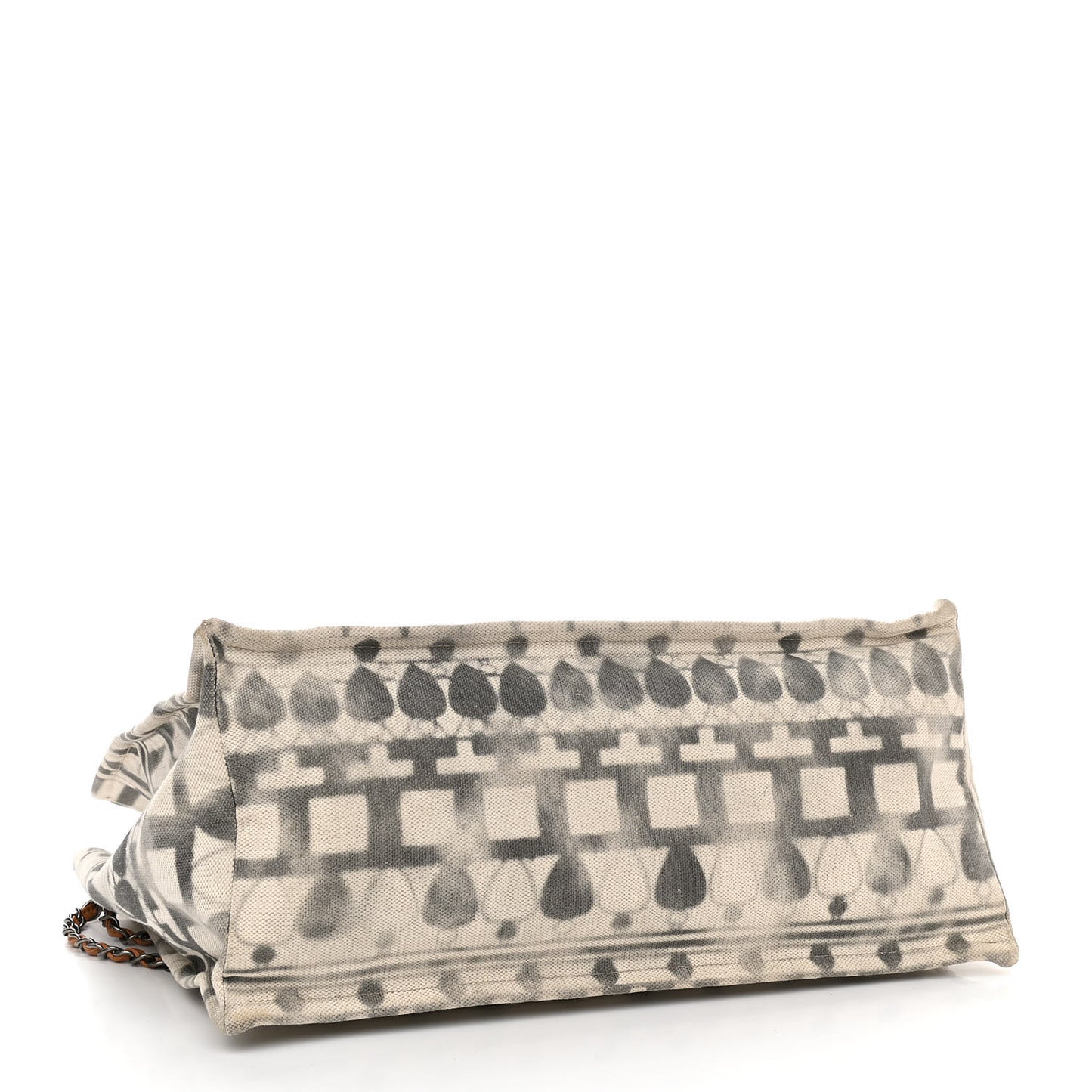 Canvas Large Iliad Shopping Tote Beige