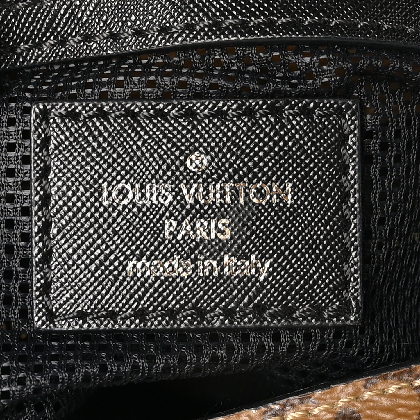 Reverse Monogram Tressage Tote