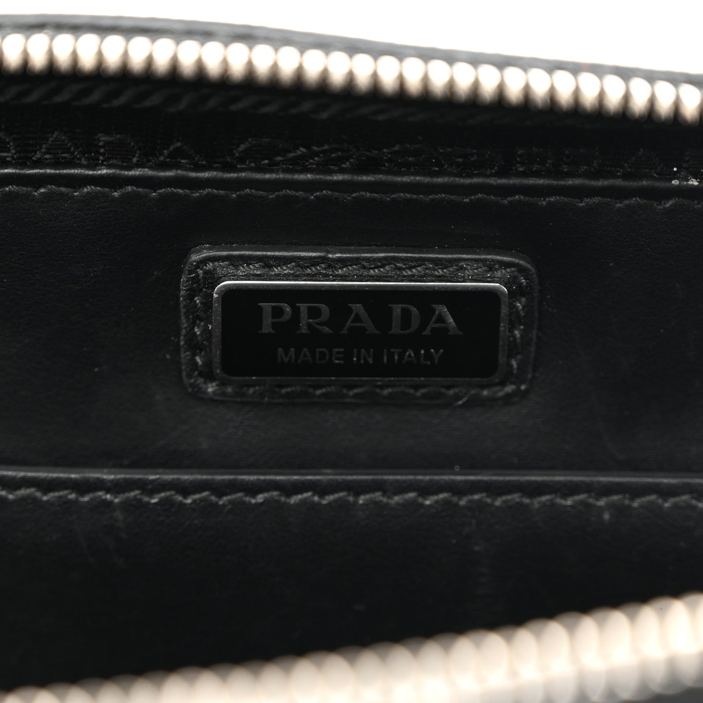 Saffiano Travel Small Brique Crossbody Bag Black