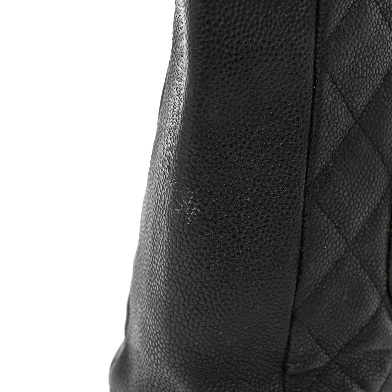 Chanel Caviar Quilted Petit Shopping Tote PST Black 11 of 17