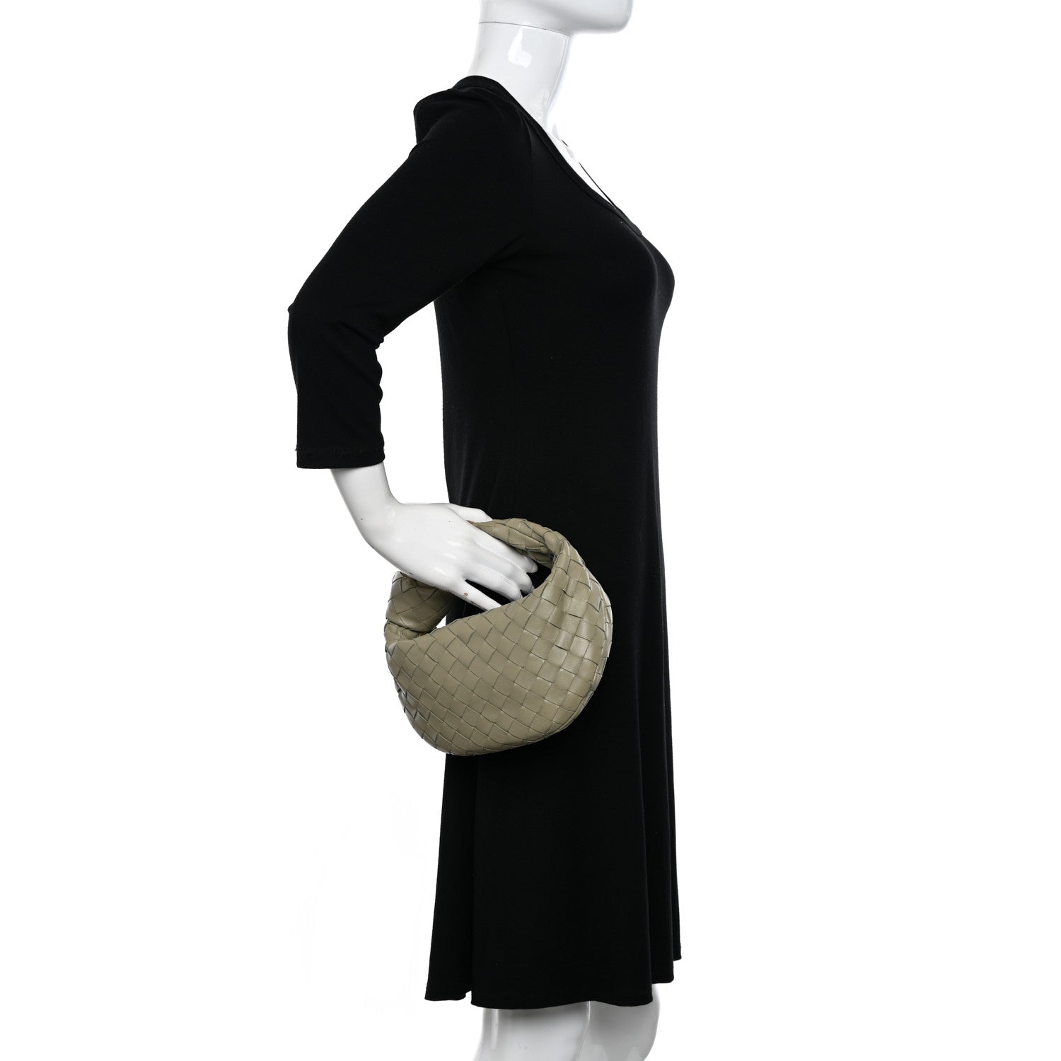 Bottega Veneta Nappa Intrecciato Mini Jodie Travertine 2 of 10