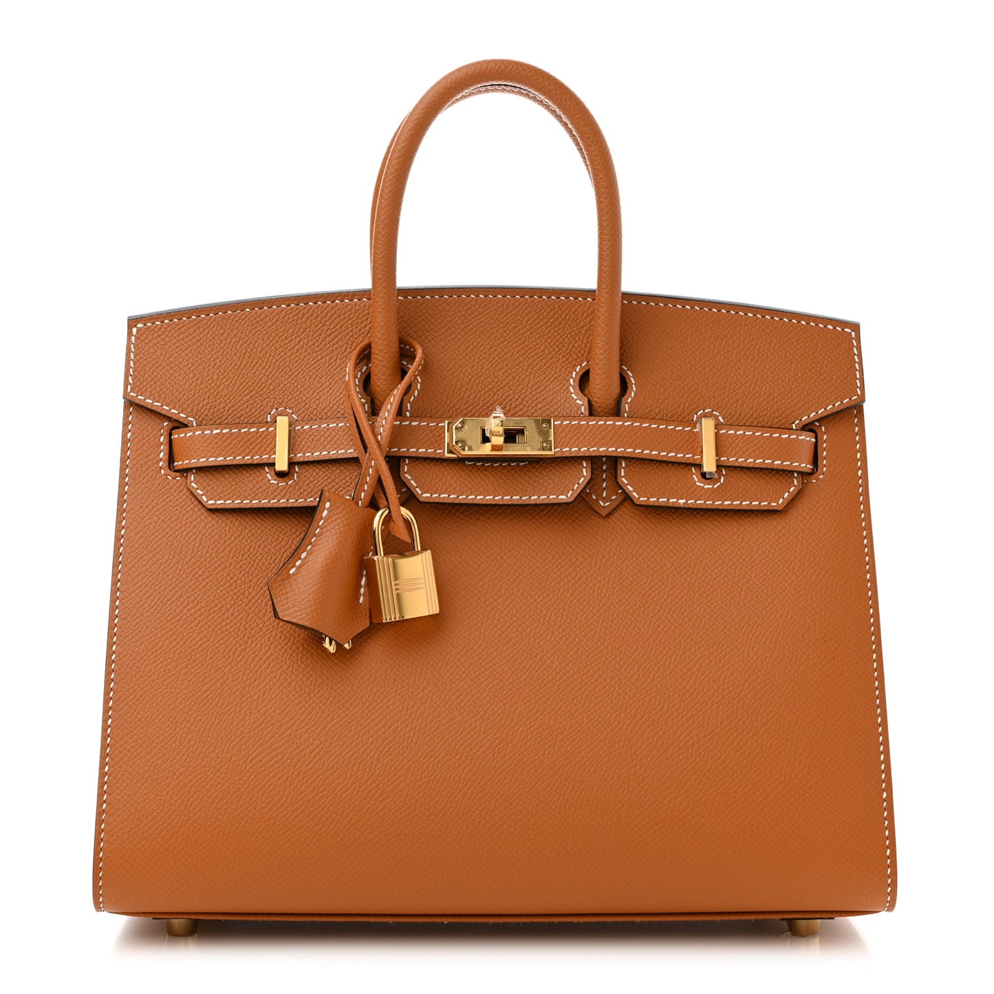 Epsom Birkin Sellier 25 Toffee