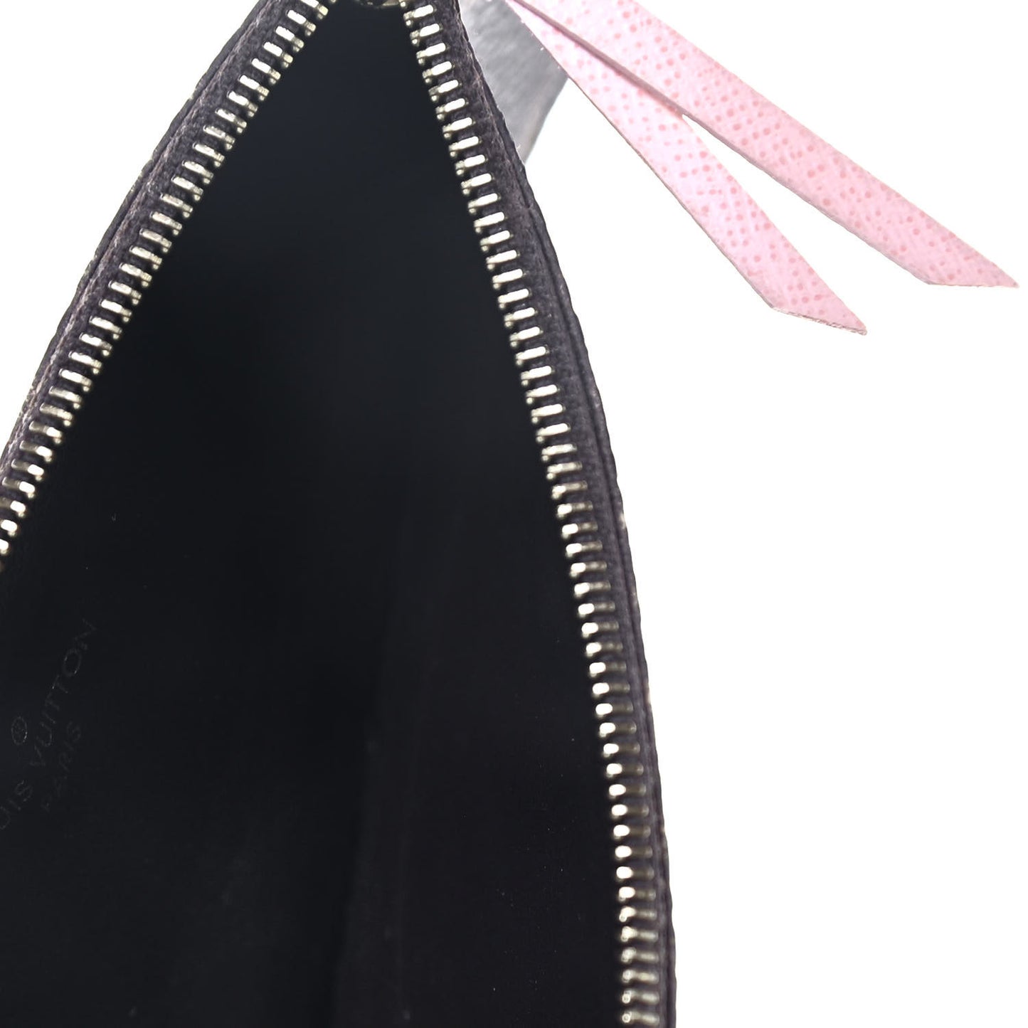 Monogram Josephine Wallet Zippered Insert Rose Ballerine