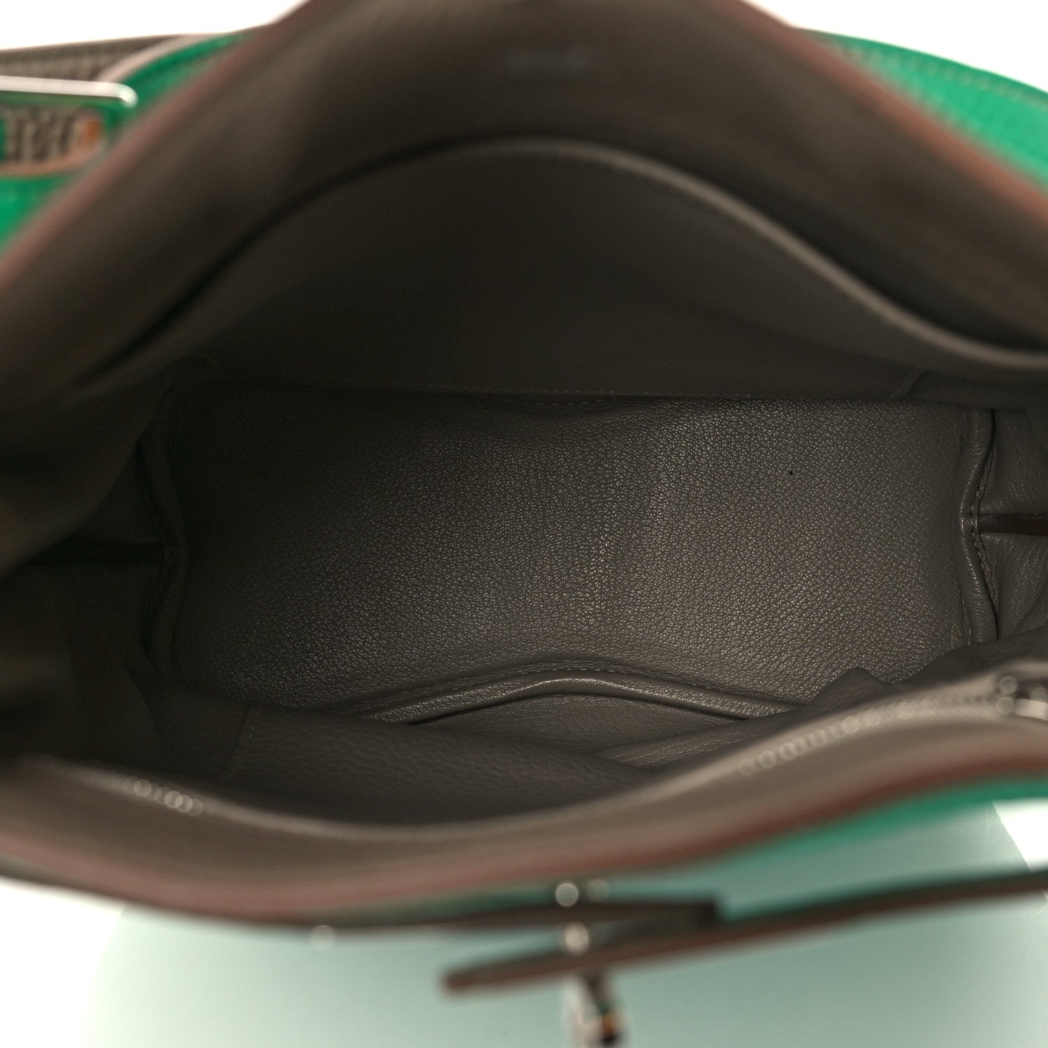 Hermes Taurillon Clemence Verso So Kelly 26 Menthe Gris Tourterelle 4 of 9