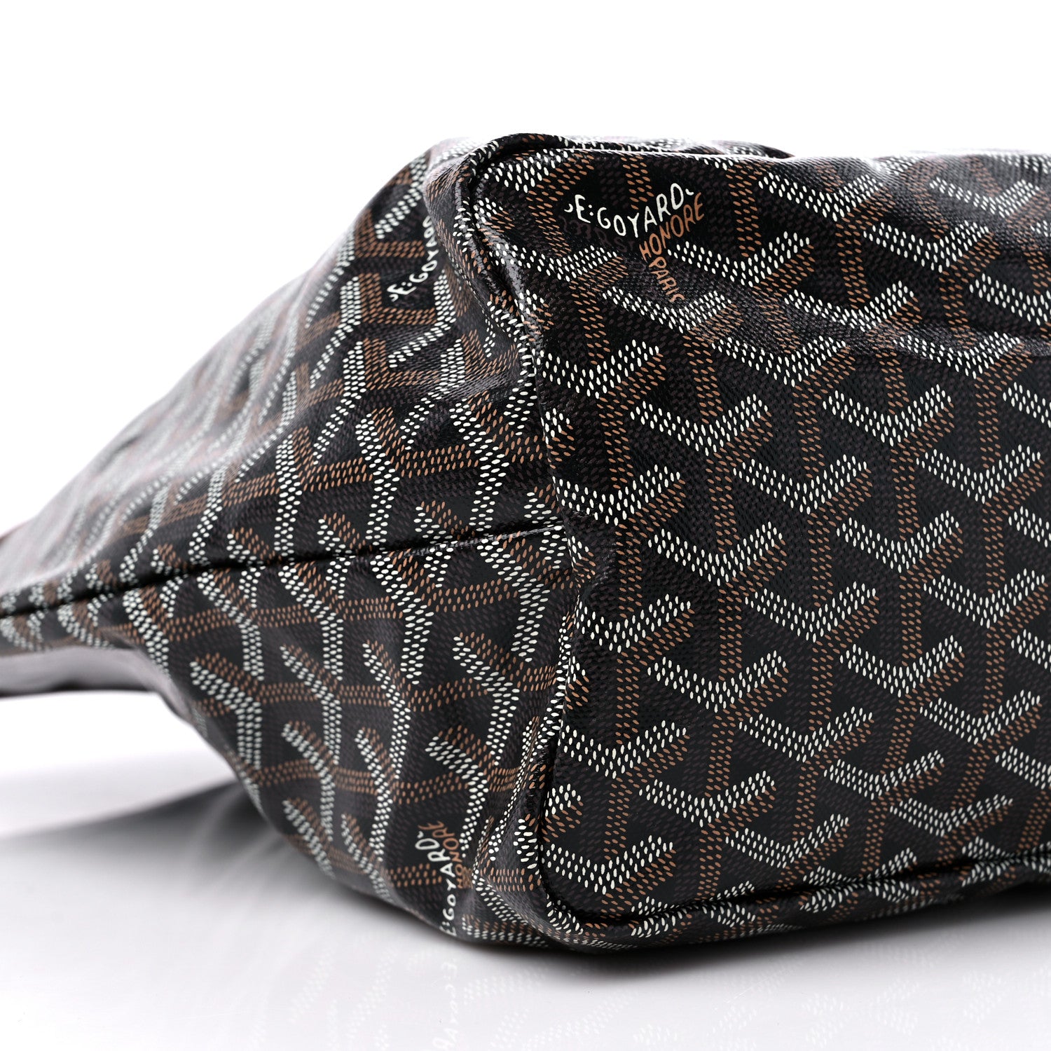 Goyard Goyardine Saint Louis PM Black Gold 9 of 10