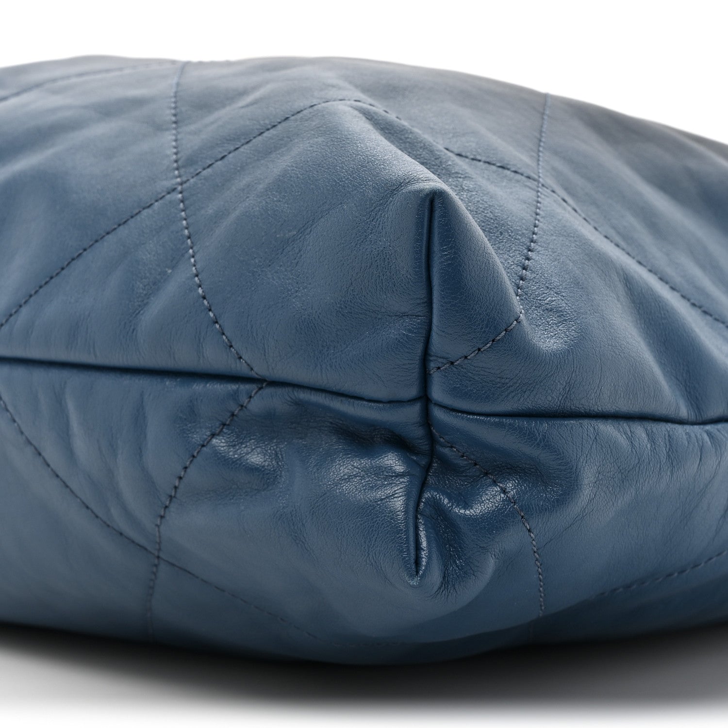 Chanel Shaded Calfskin Quilted Chanel 22 Blue Dark Blue 11 of 15