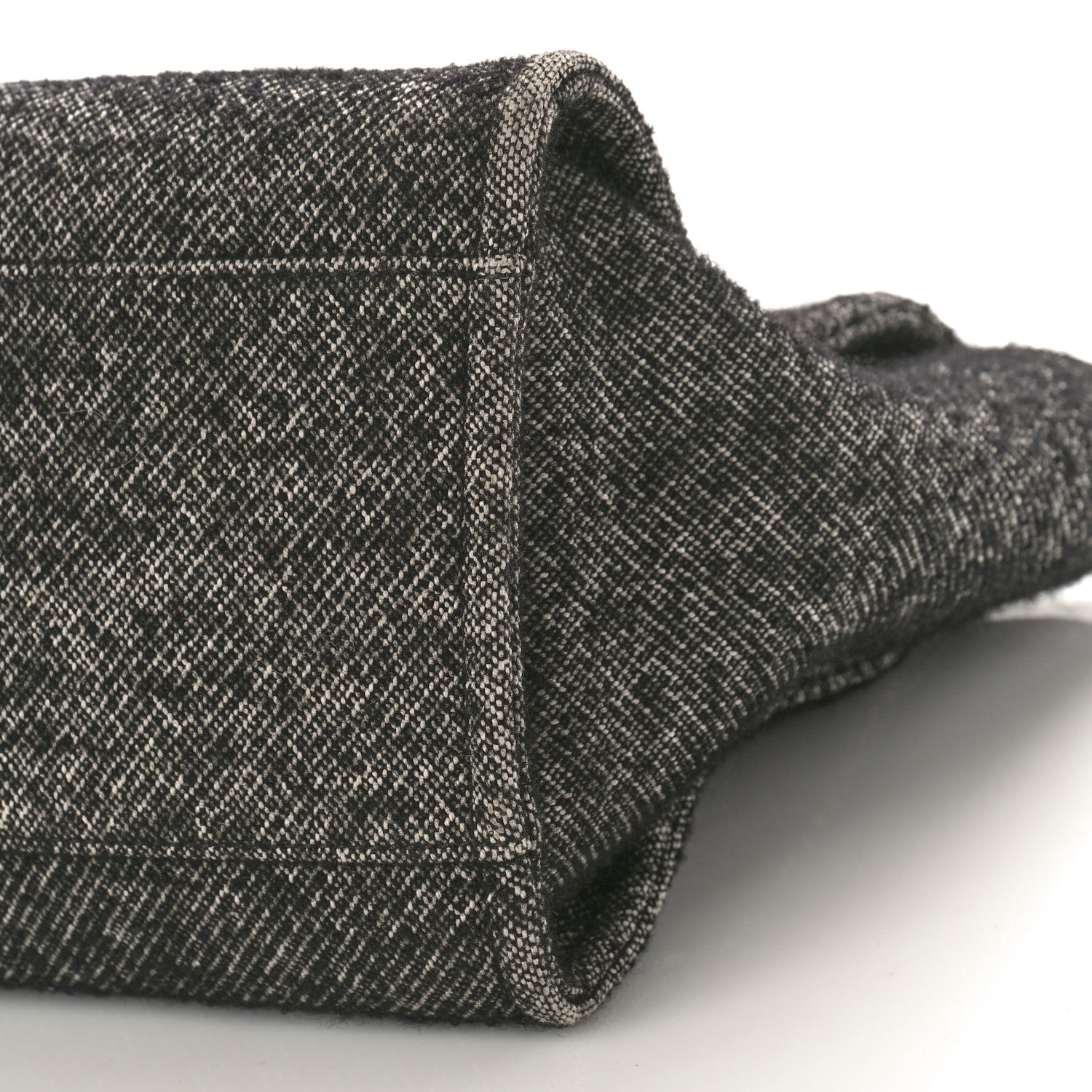 Chanel Mixed Fibers Calfskin Medium Deauville Tote Black 10 of 13