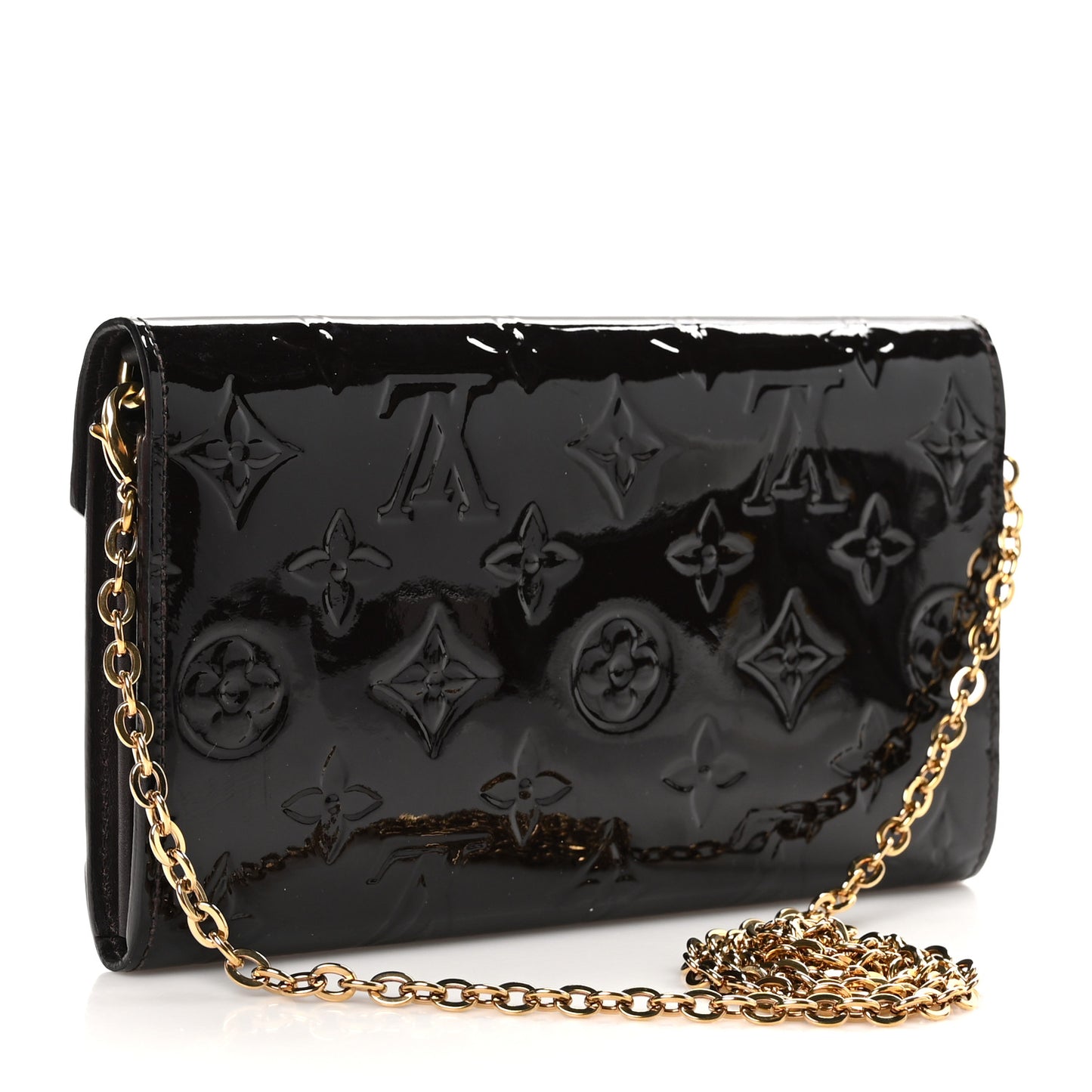 Vernis Mira MV Chain Wallet Amarante