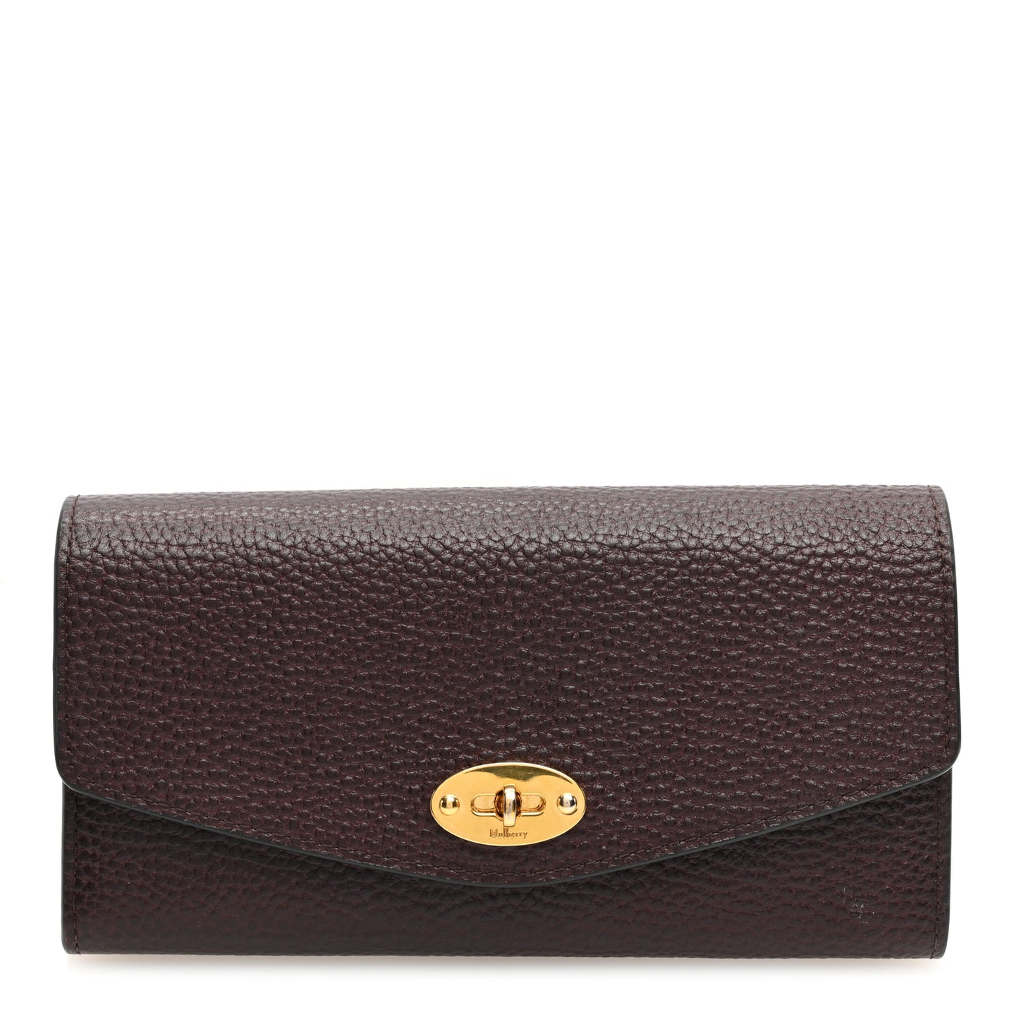 Grain Vegetable Tanned Calfskin Darley Wallet Oxblood