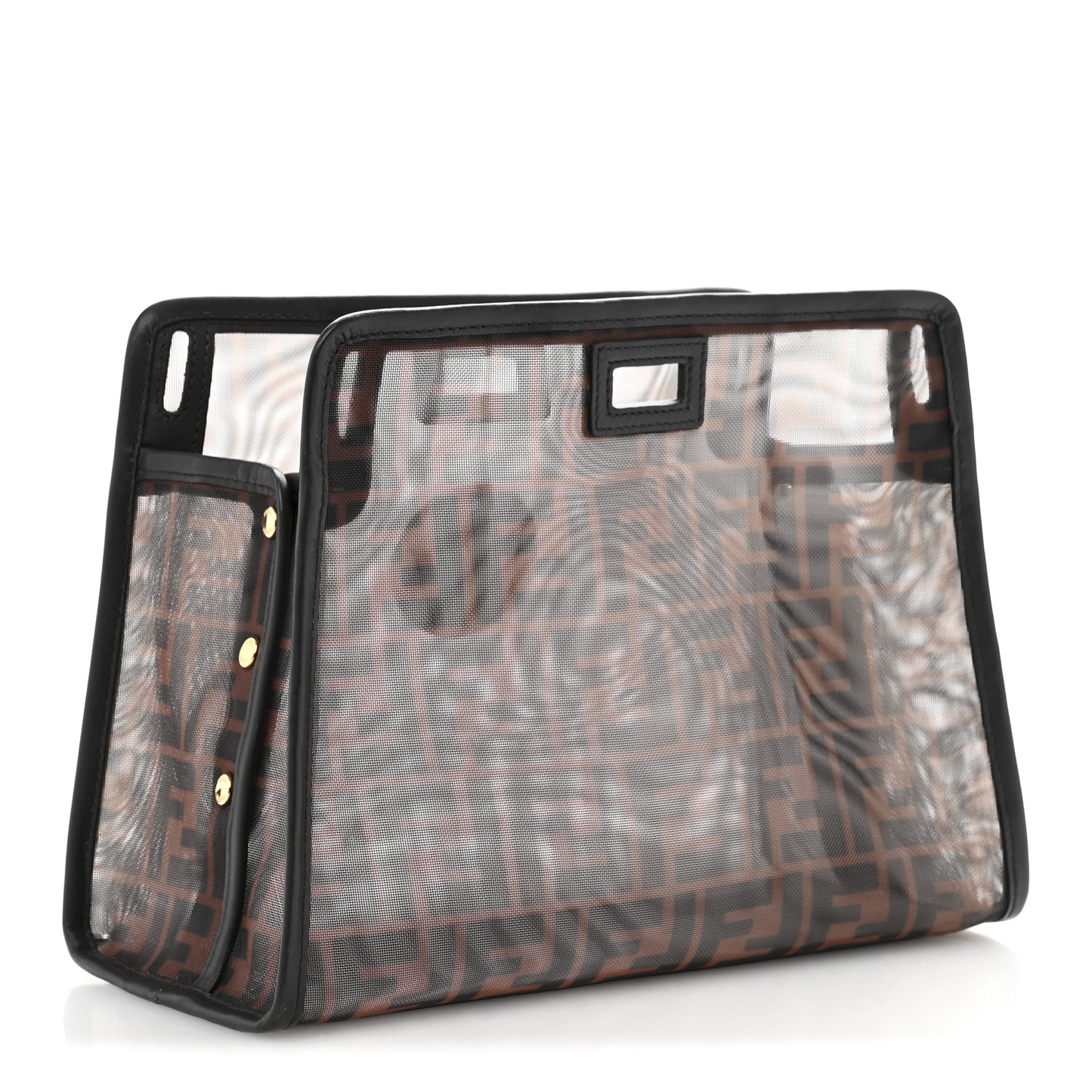 Mesh Vitello Century FF 1974 Mini Peekaboo Defender Cover Marrone Black Ebano