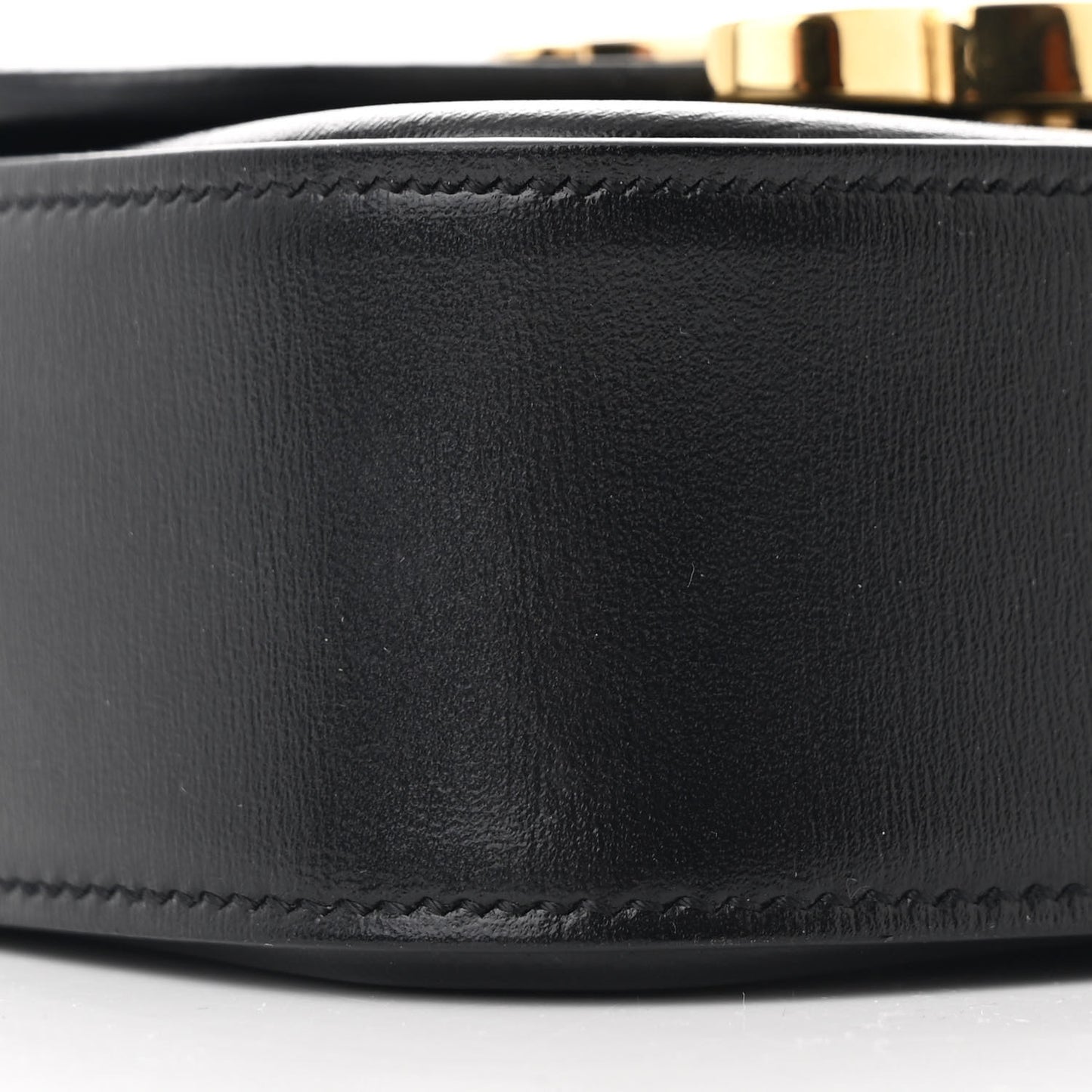 Shiny Calfskin Mini Triomphe Black