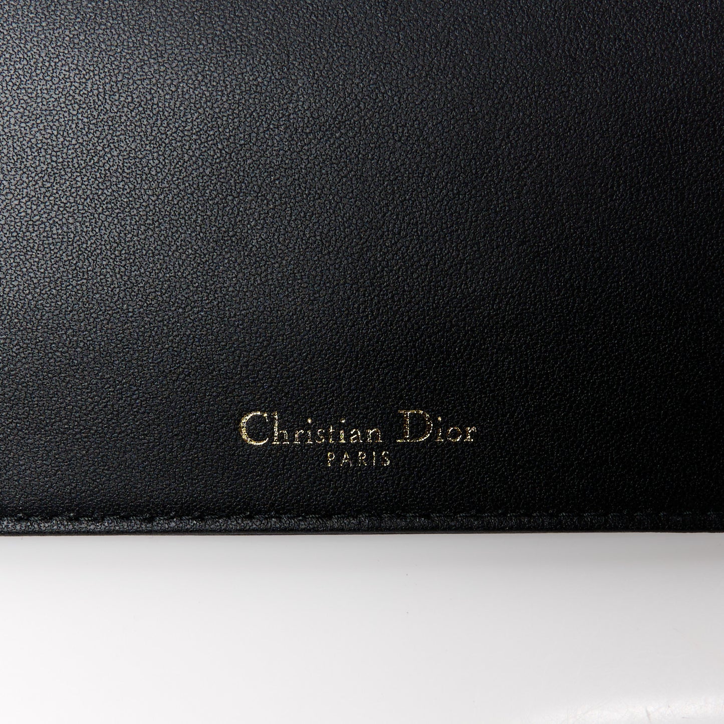 Lambskin Cannage Lady Dior Pouch Black