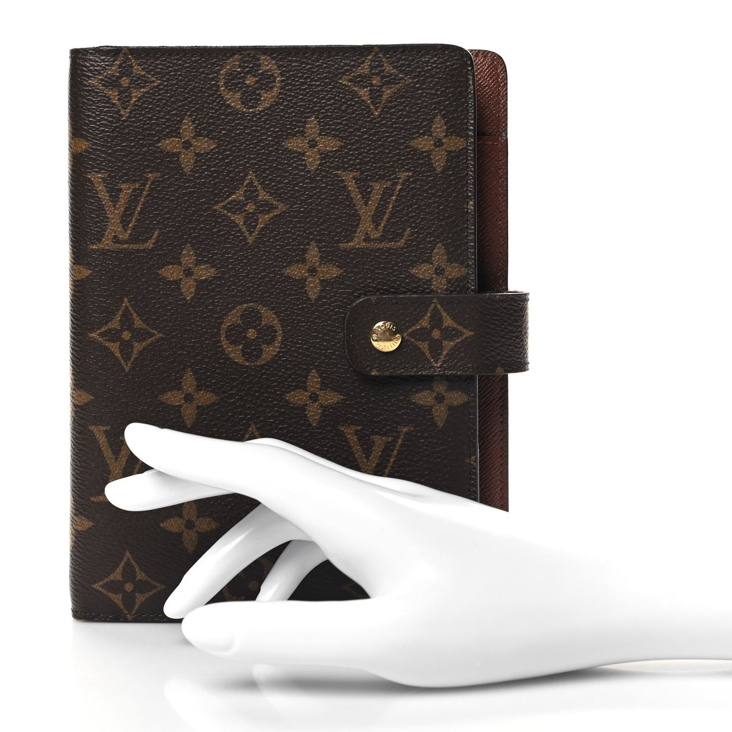 Monogram Medium Ring Agenda Cover