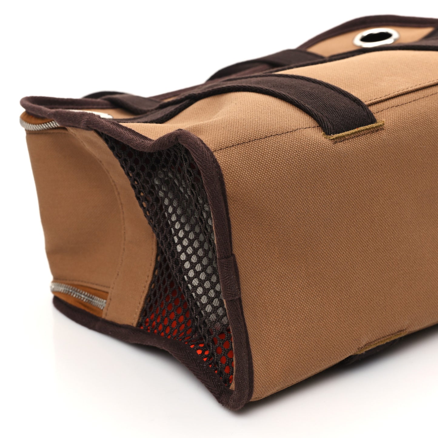 Polyamide Cotton Carrying Dog Bag Fauve Feu