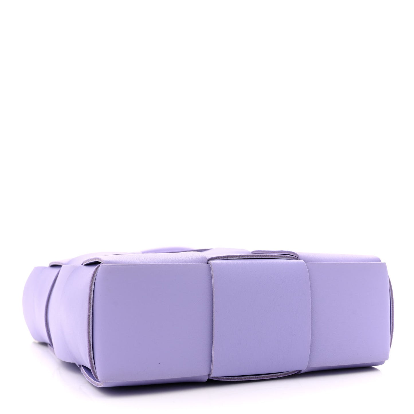Lambskin Maxi Intrecciato North South Cassette Tote Wisteria