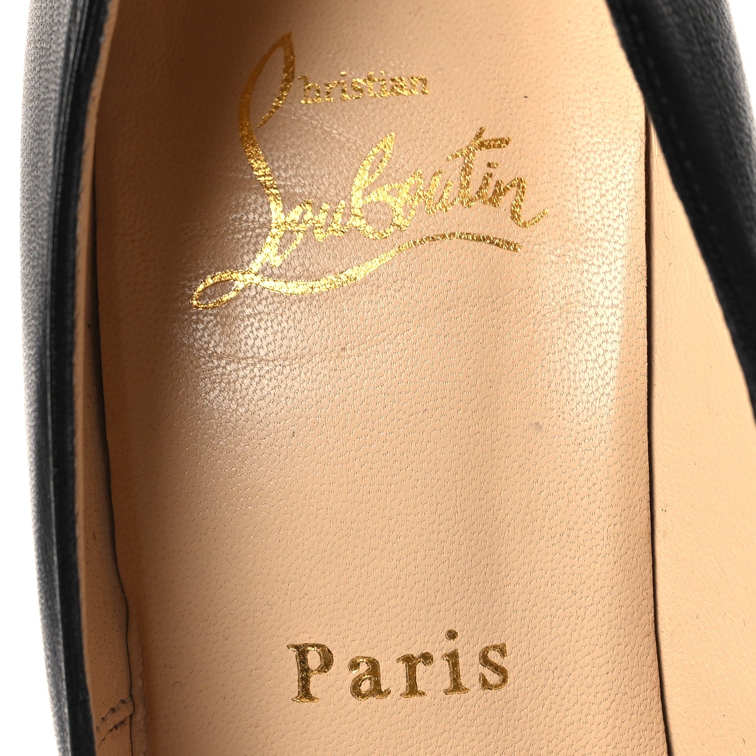 Christian Louboutin Kid Daffodile 160 Pumps 38.5 Black 7 of 10