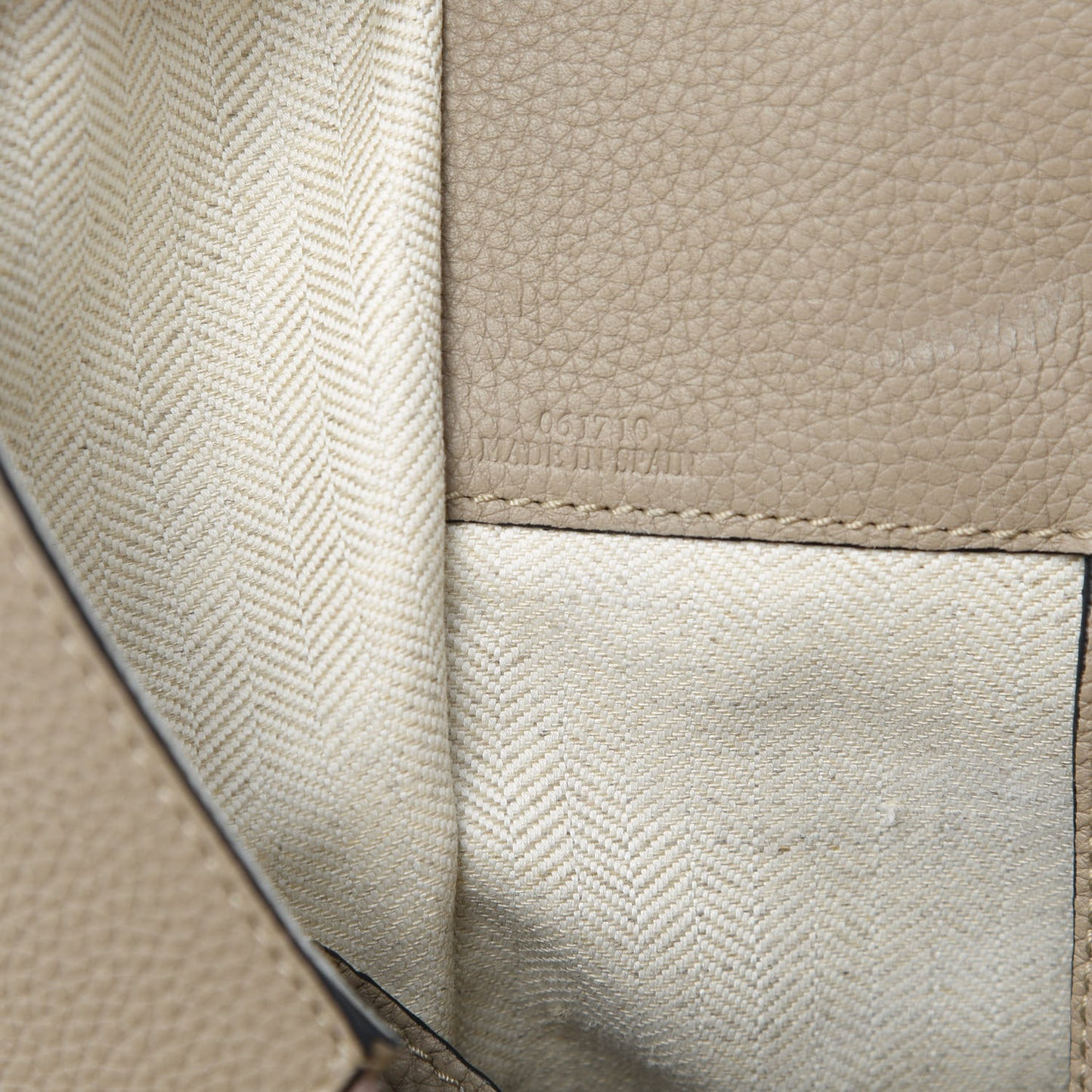 Calfskin Medium Hammock Shoulder Bag Sand Mink
