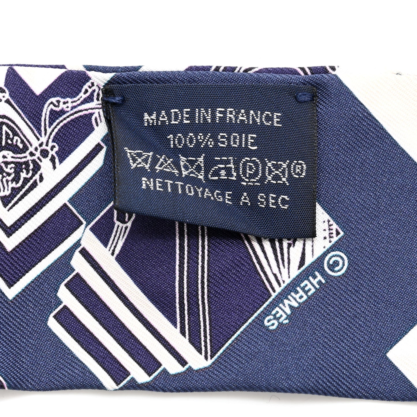 Silk Springs Springs Twilly Marine Creme Petrole