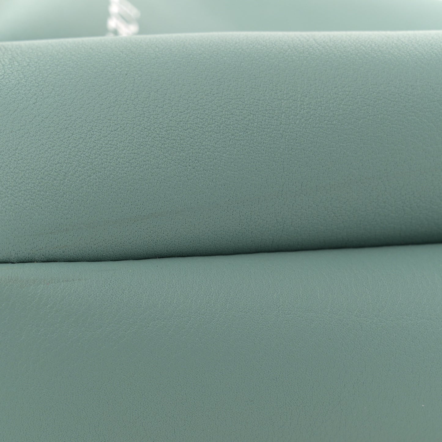 Smooth Calfskin Pebble Pouch Water