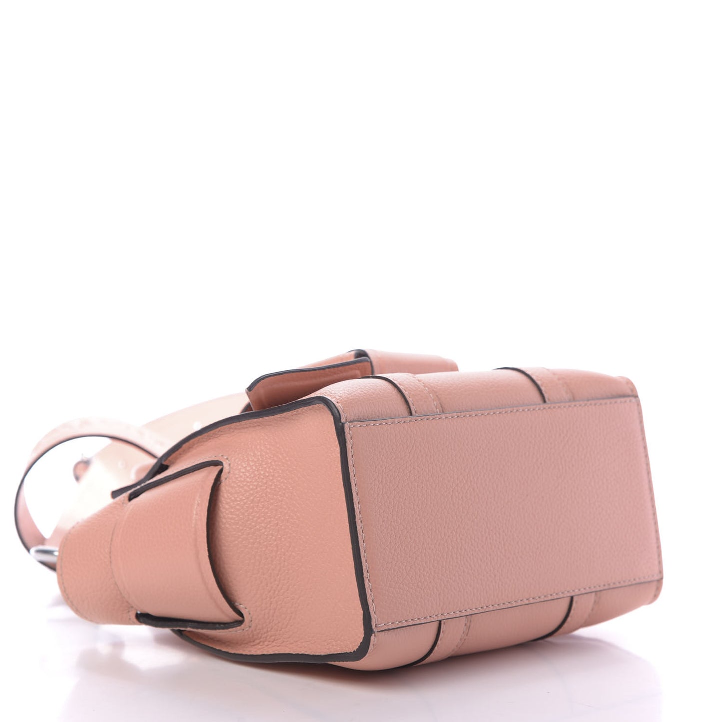 x ACNE STUDIOS Grained Calfskin Musubi Bayswater Satchel Pink