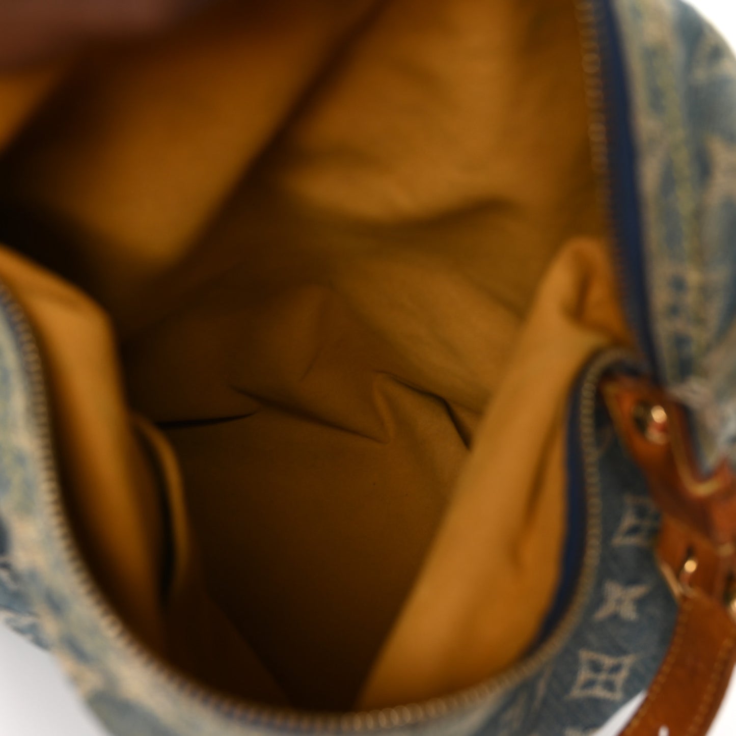 Denim Monogram Baggy GM Blue