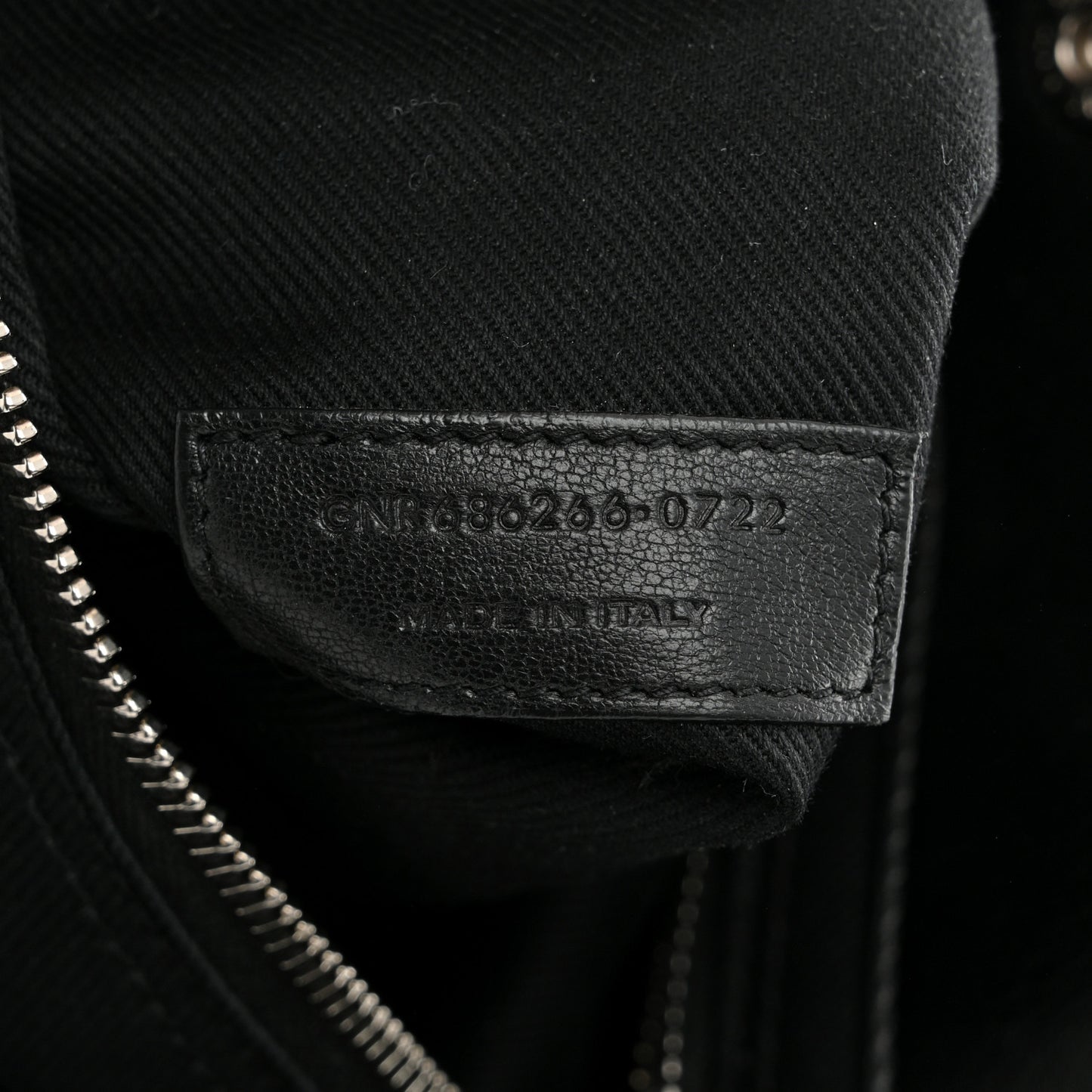 Smooth Calfskin Rive Gauche Small Tote Black