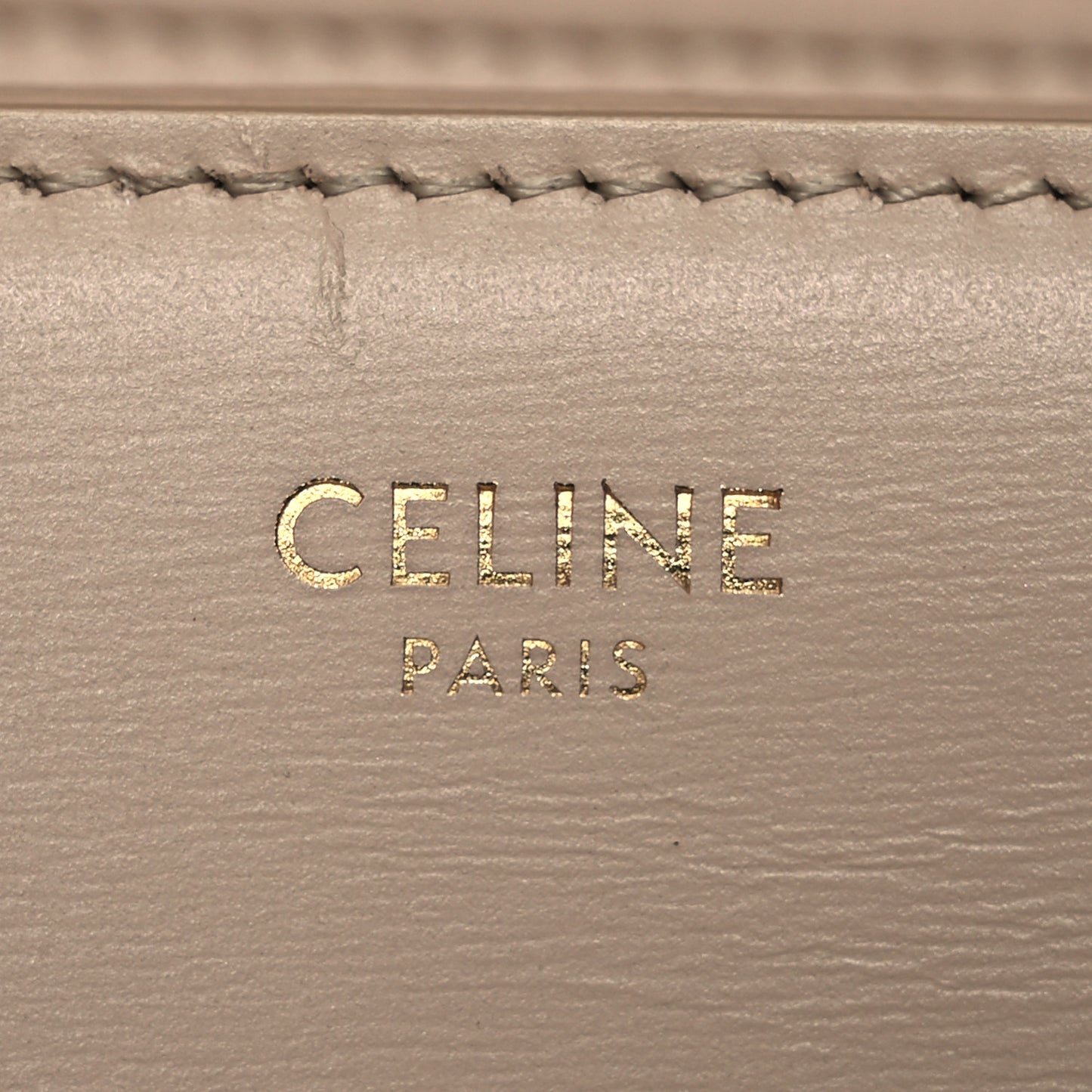 Shiny Calfskin Medium Triomphe Nude