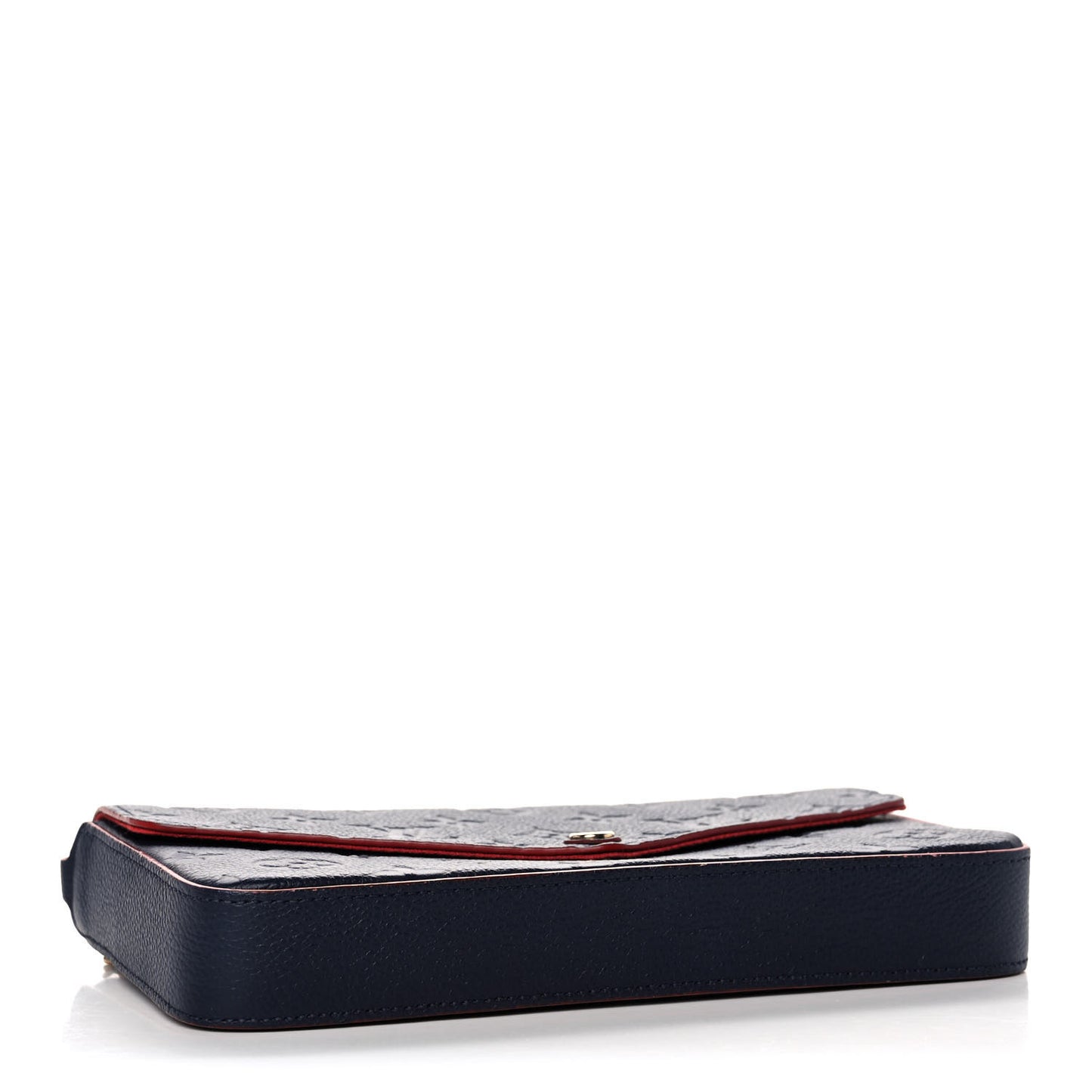 Empreinte Pochette Felicie Chain Wallet Marine Rouge