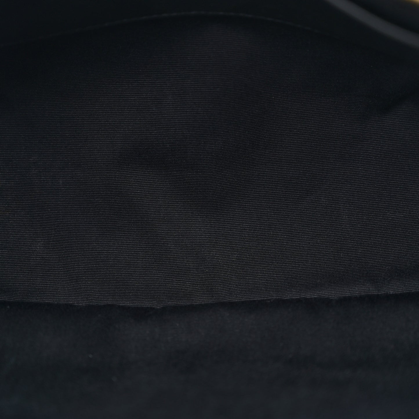 Calfskin Y Quilted Monogram Large Loulou Shopper Black