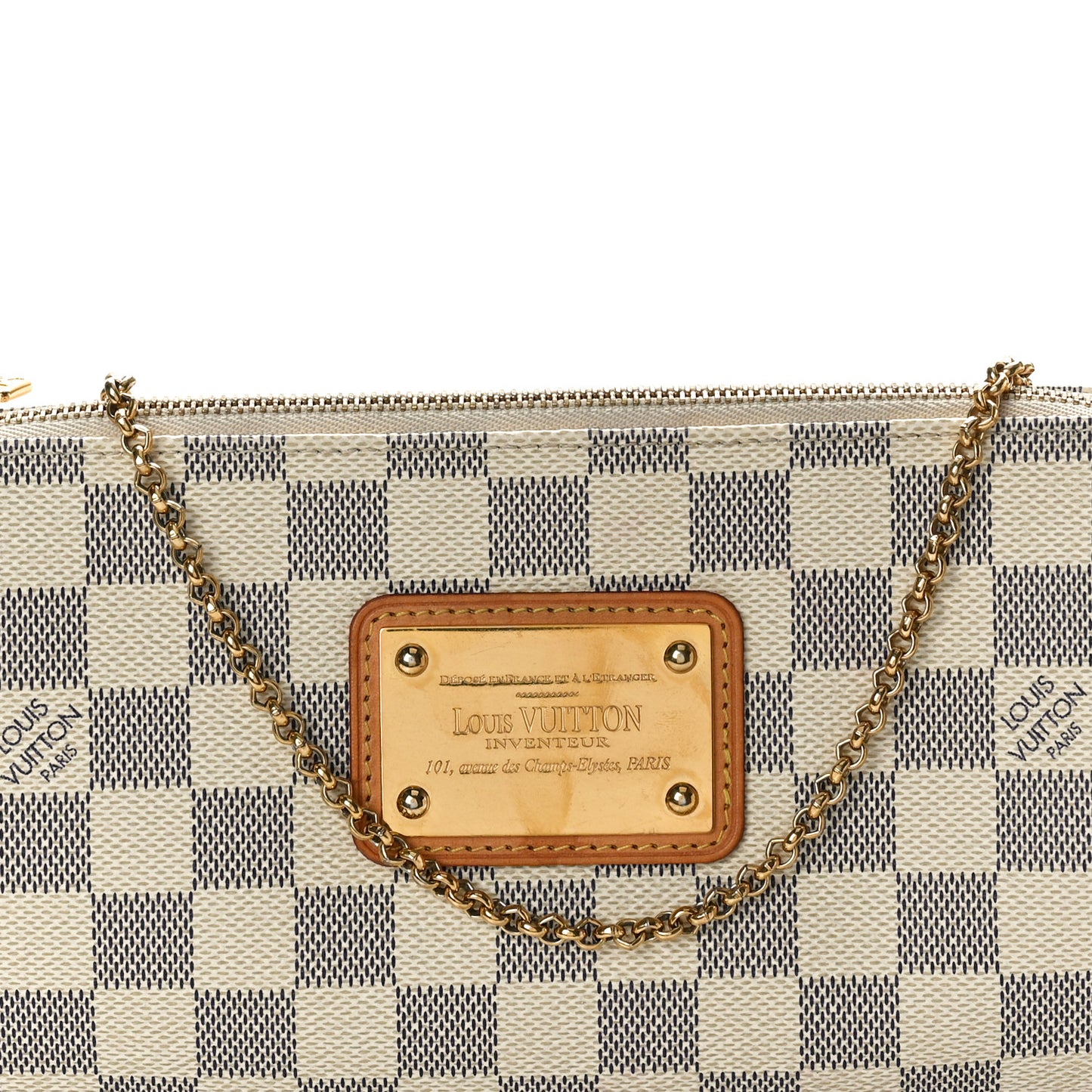 Damier Azur Eva Clutch