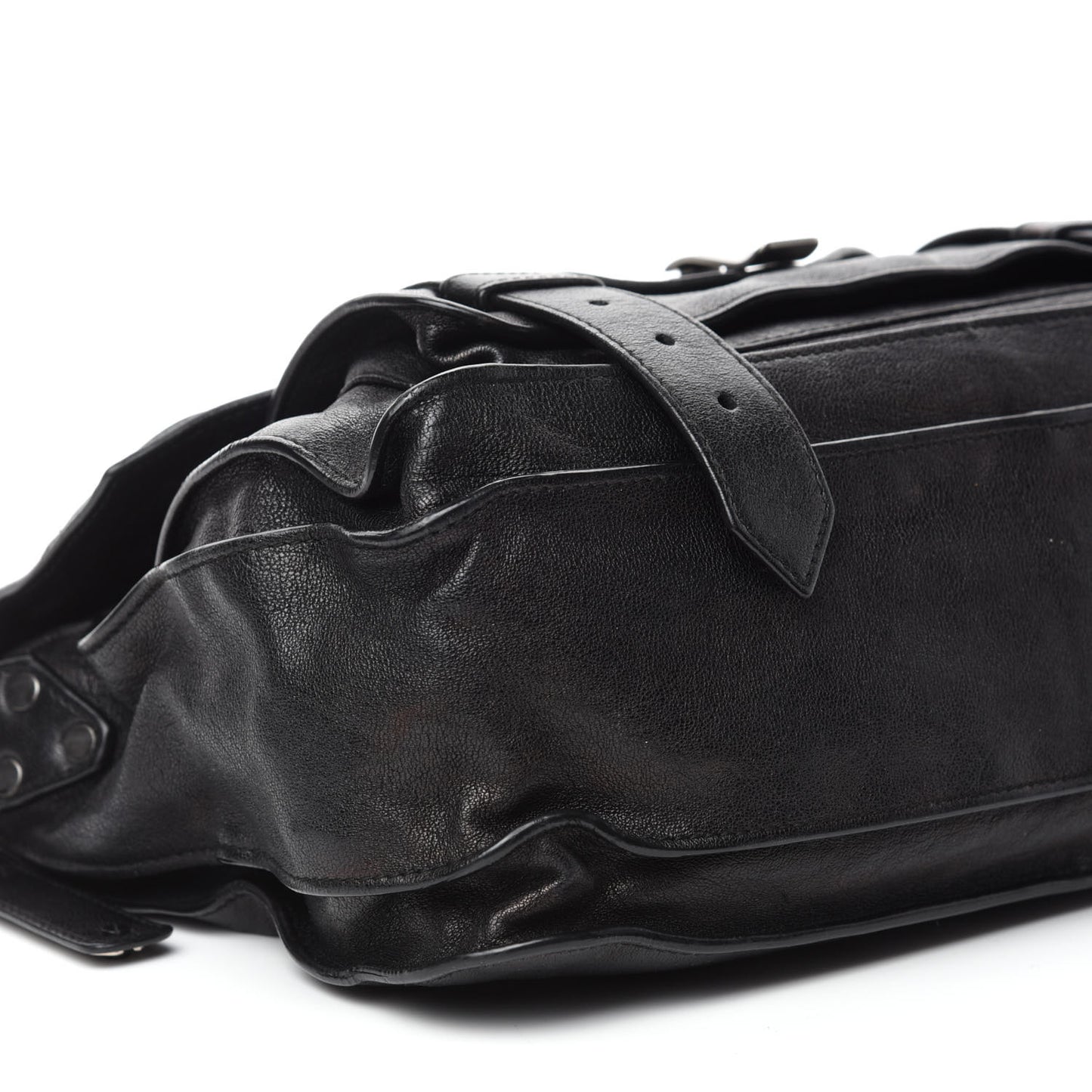 Lambskin Medium PS1 Satchel Black