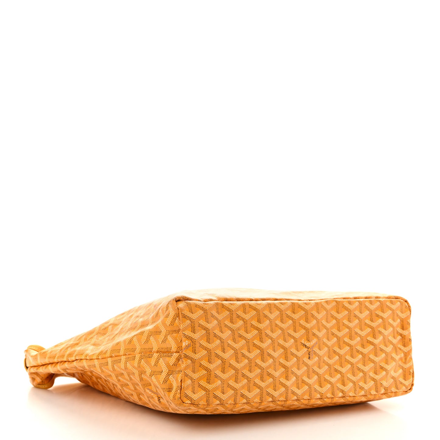 Goyardine Fidji Zip Hobo Yellow