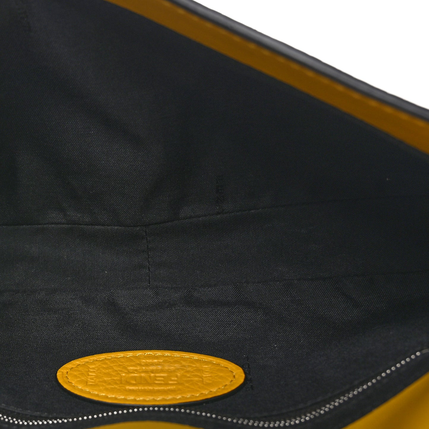 Cuoio Romano Selleria Belt Baguette Bag Giallo Fendi