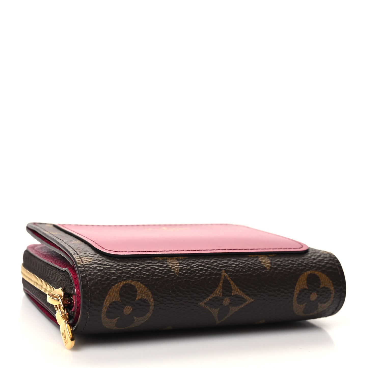 Monogram Lou Zippy Compact Wallet Red