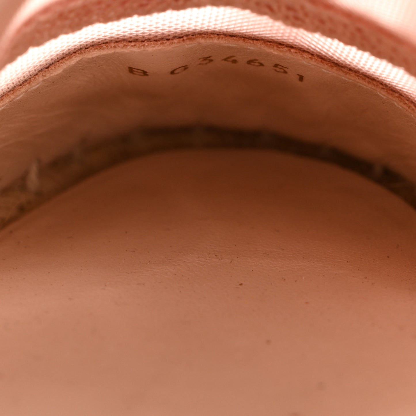 Mesh Grosgrain CC Espadrilles 35 Pink