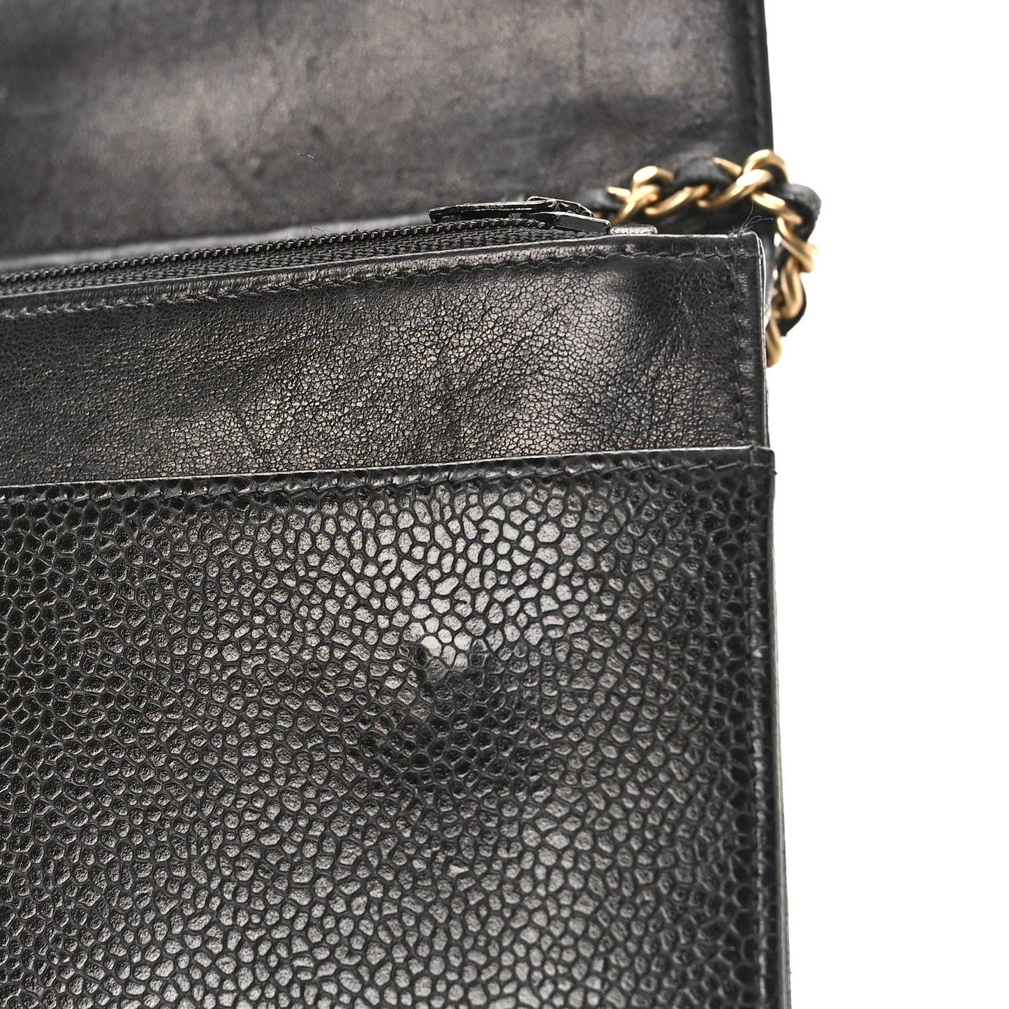 Caviar Timeless CC Wallet on Chain WOC Black