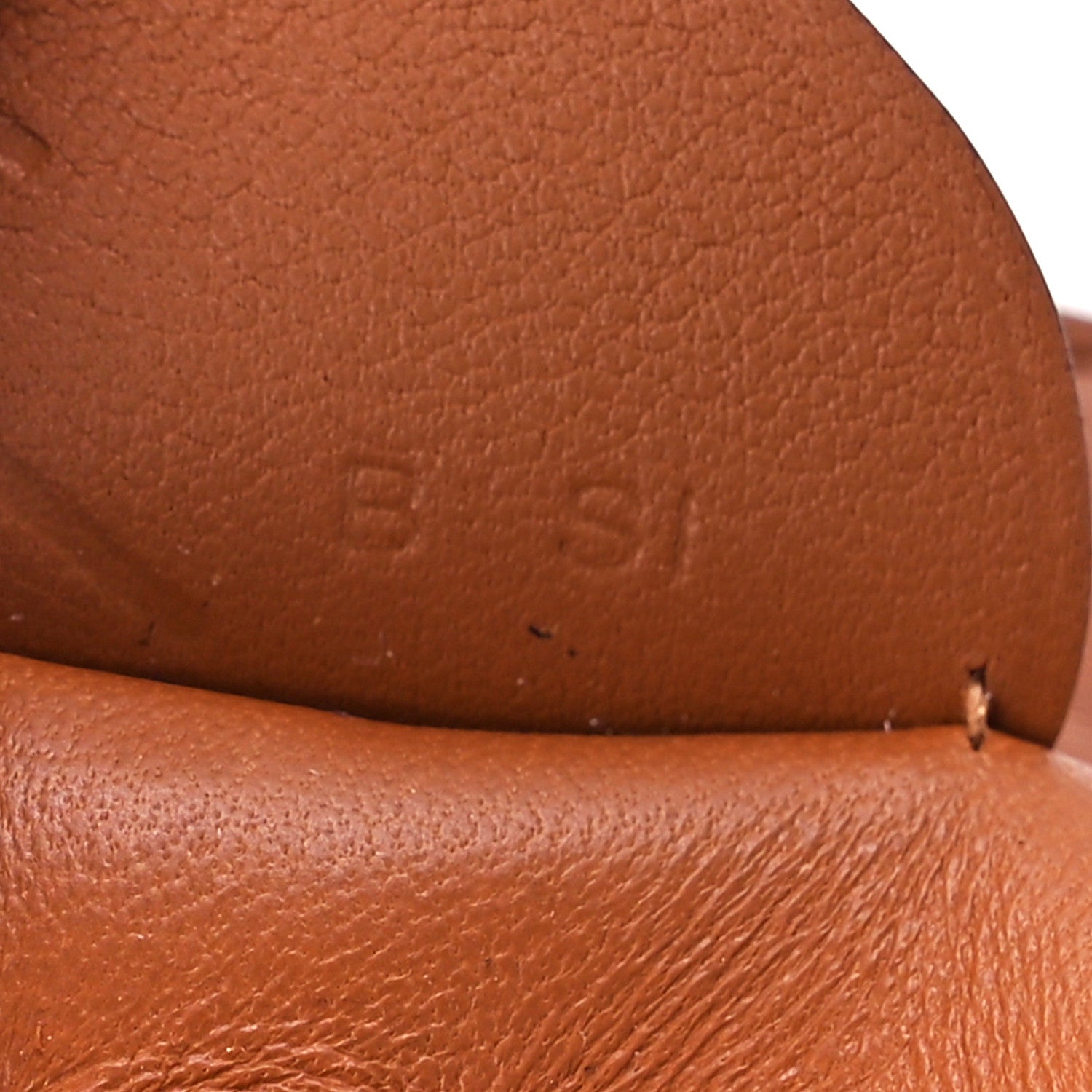 Hermes Milo Lambskin Swift Grigri Rodeo Pegase Horse Bag Charm PM Gold 4 of 4