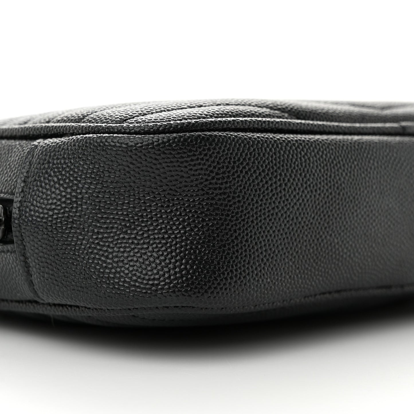 Grain De Poudre Matelasse Monochrome Monogram Mini Lou Camera Bag Black