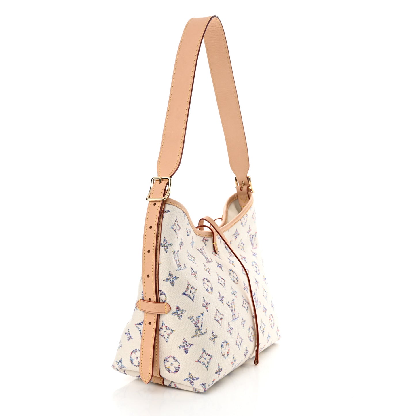Monogram Jacquard CarryAll PM Multicolor Beige