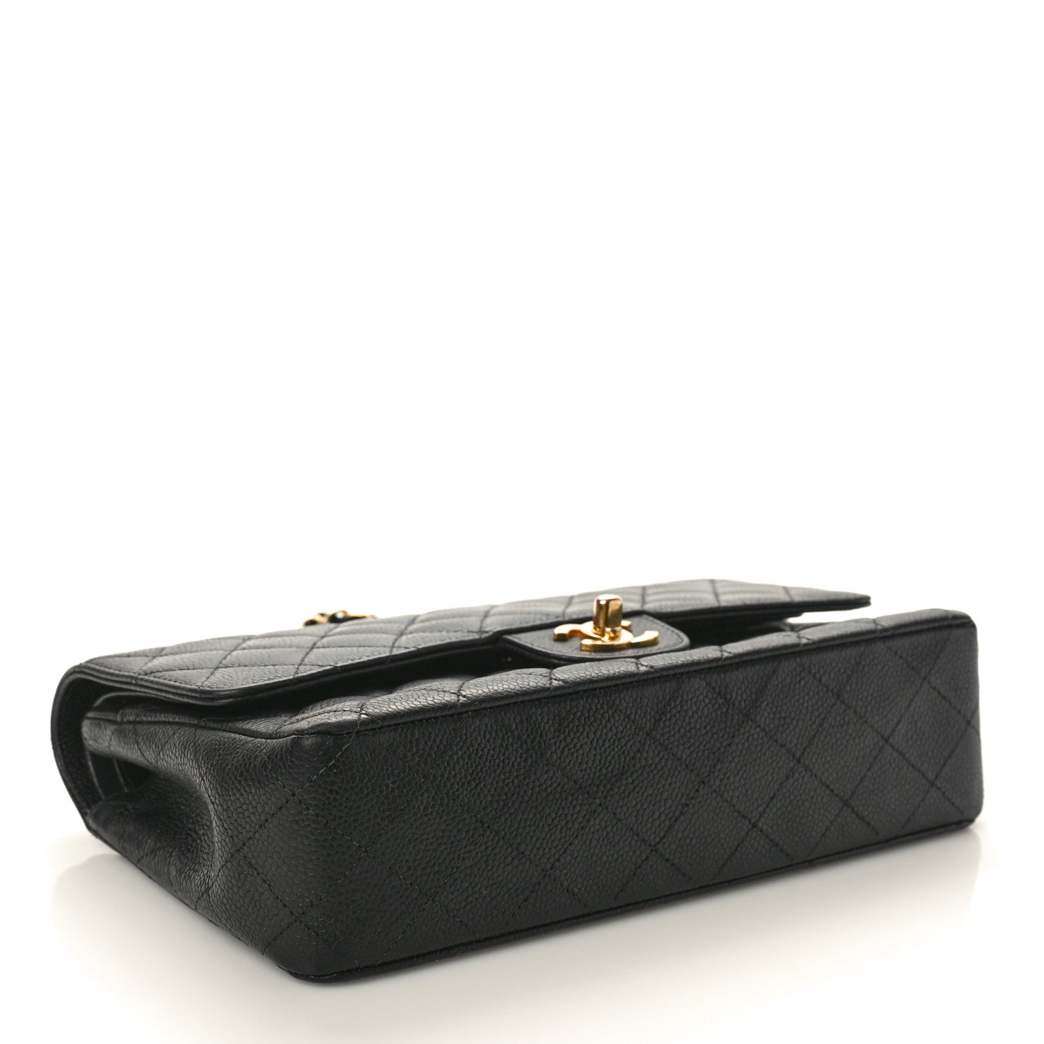 Chanel Caviar Quilted Medium Double Flap Black 4 of 11