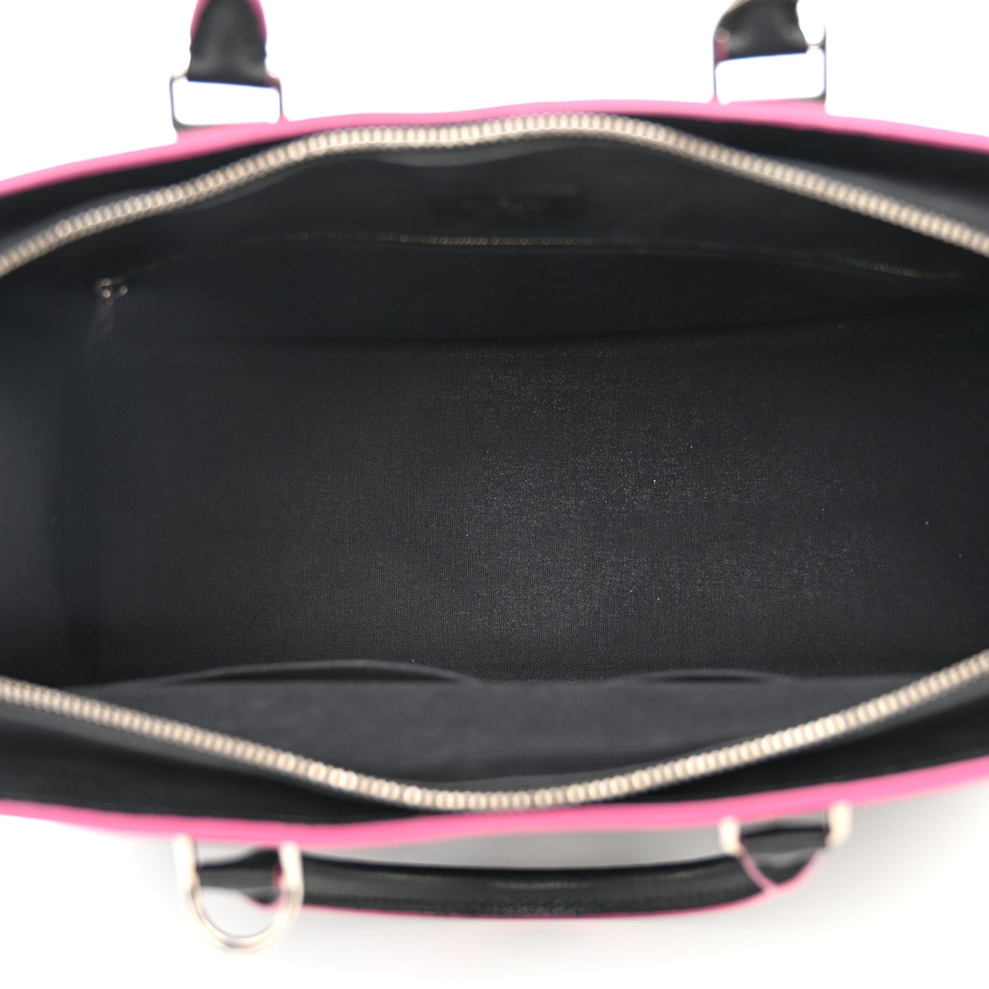 Epi Vaneau GM Black Hot Pink