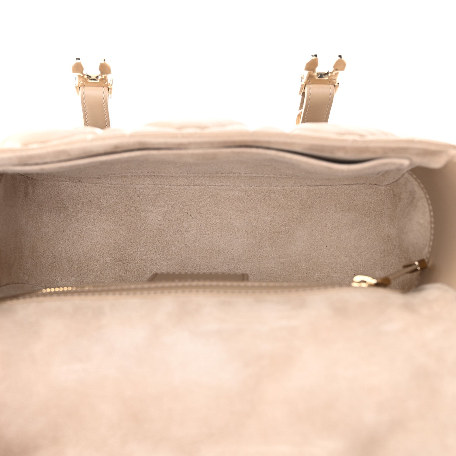 Christian Dior Calfskin Macrocannage Small Diorcamp Messenger Sand 5 of 12