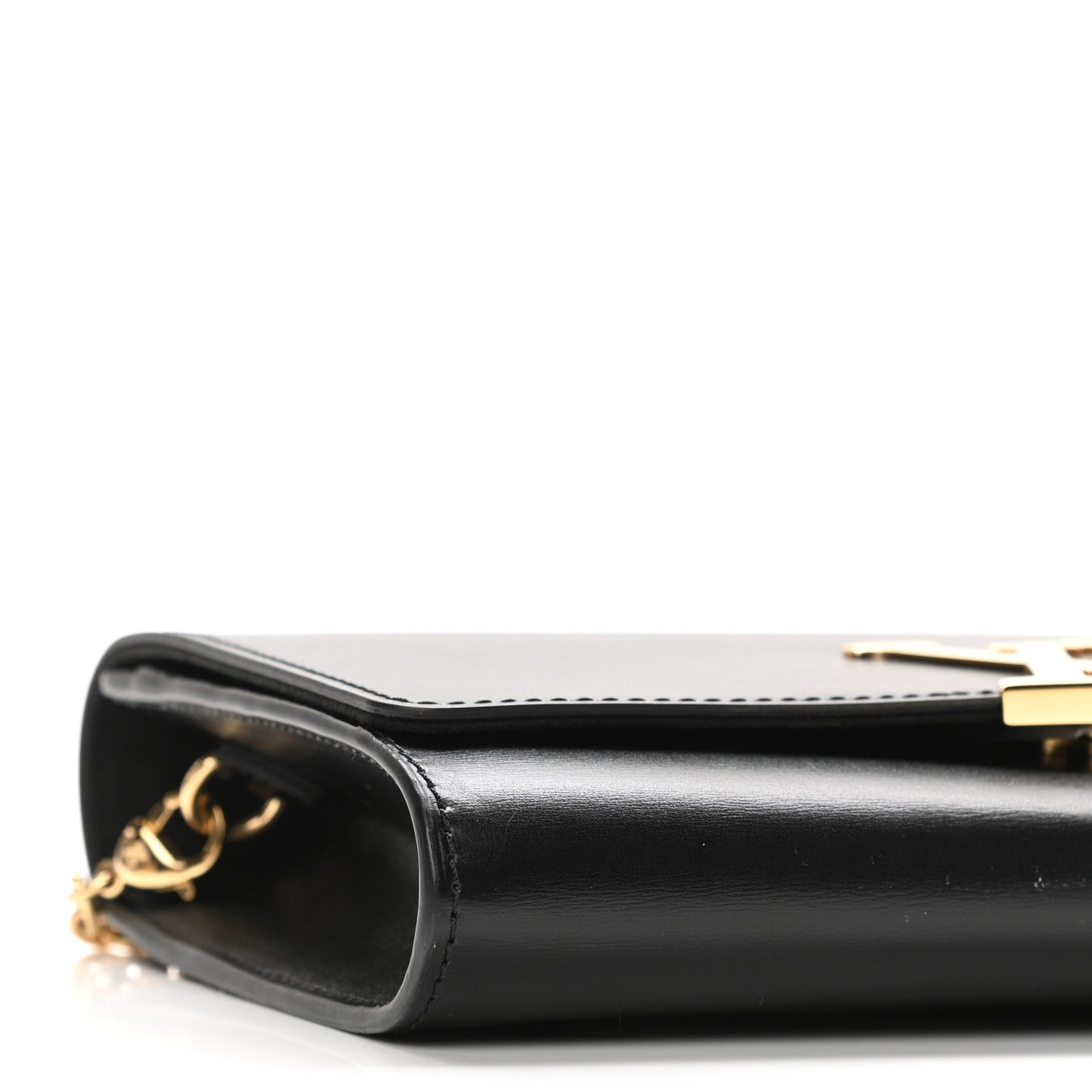 Calfskin Chain Louise MM Black