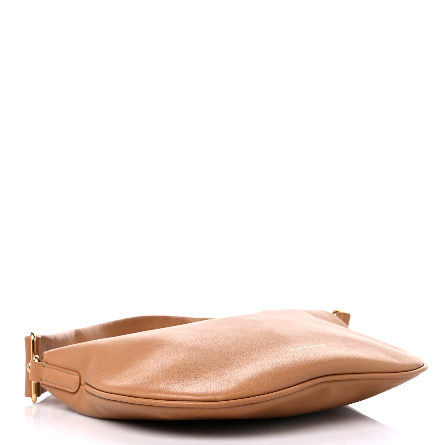 Calfskin Mini Swing Shoulder Bag Caramel