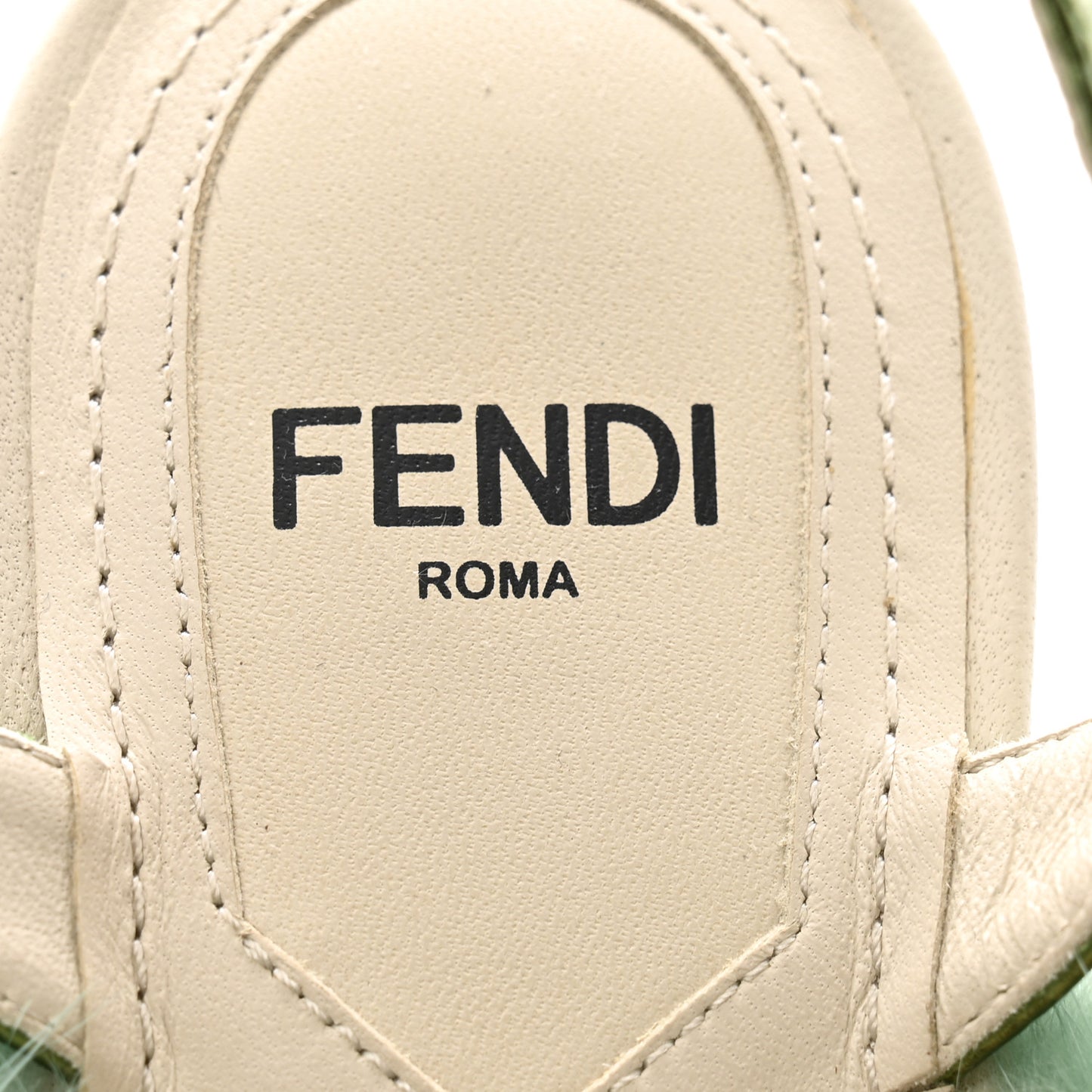 Mink Ayers Lucite Fendi First 95mm Sandals 37 Bellini Hermi Urano Pirite