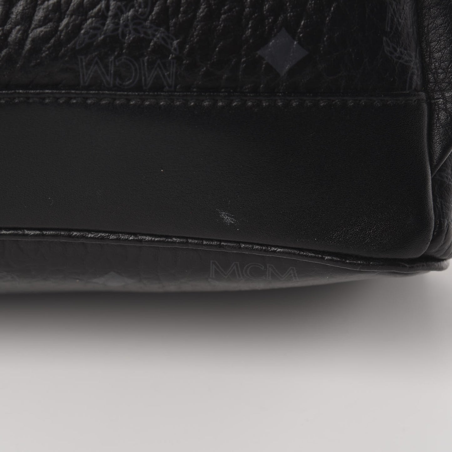 Visetos Studded Colorblock Medium Stark Brock Backpack Black